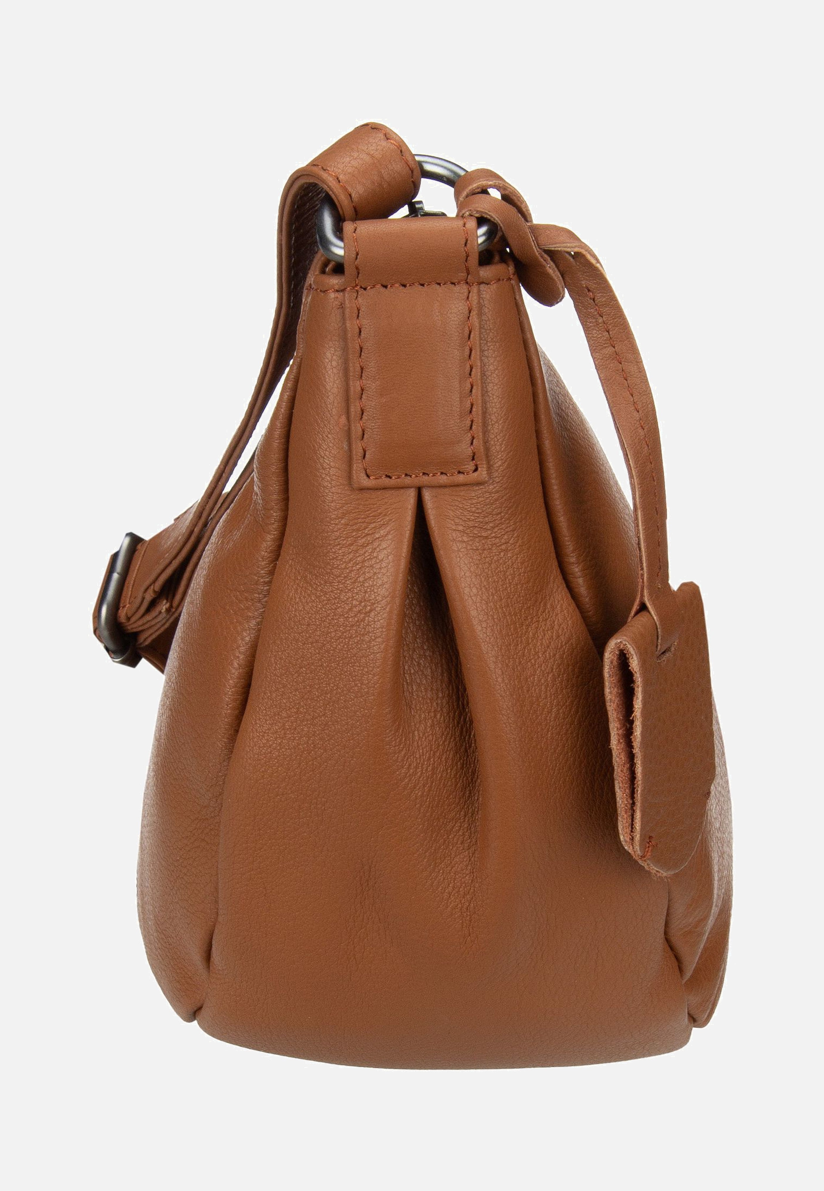 Burkely Lush Lucy 1000533 Cognac Crossbody Bag