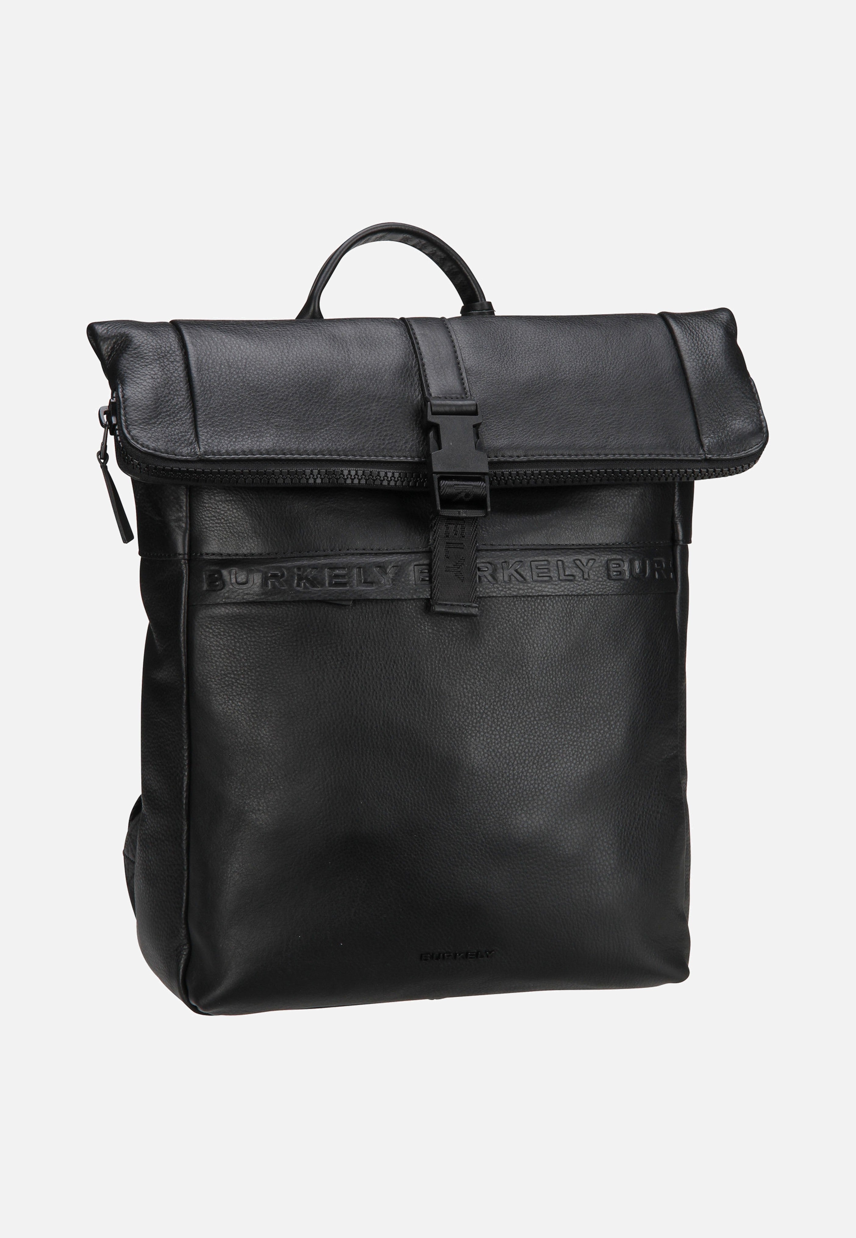 Burkely - Minimal Mason 1000805 Black - Rolltop Backpack | Neutral-Image