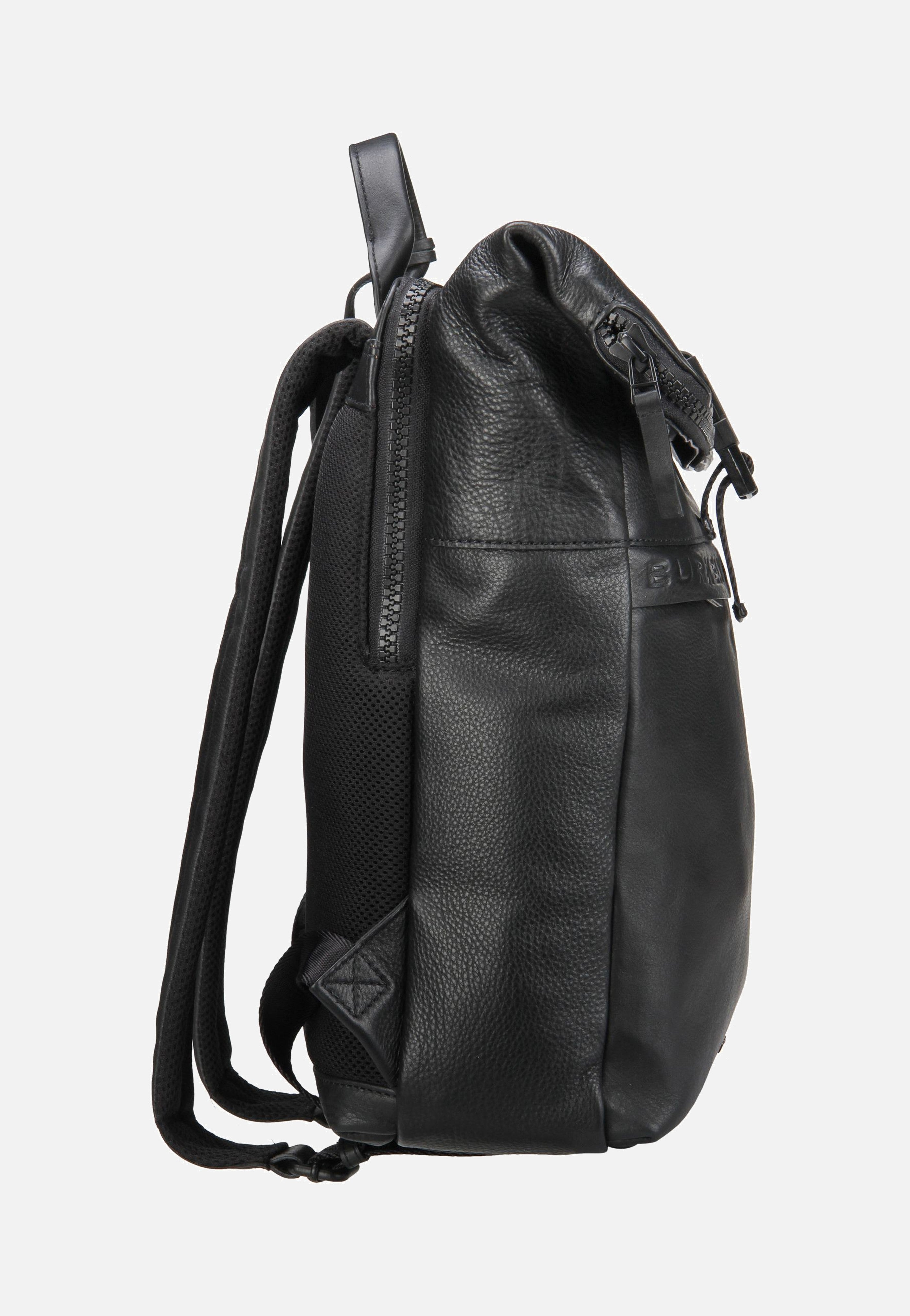 Burkely - Minimal Mason 1000805 Black - Rolltop Backpack | Neutral-Image
