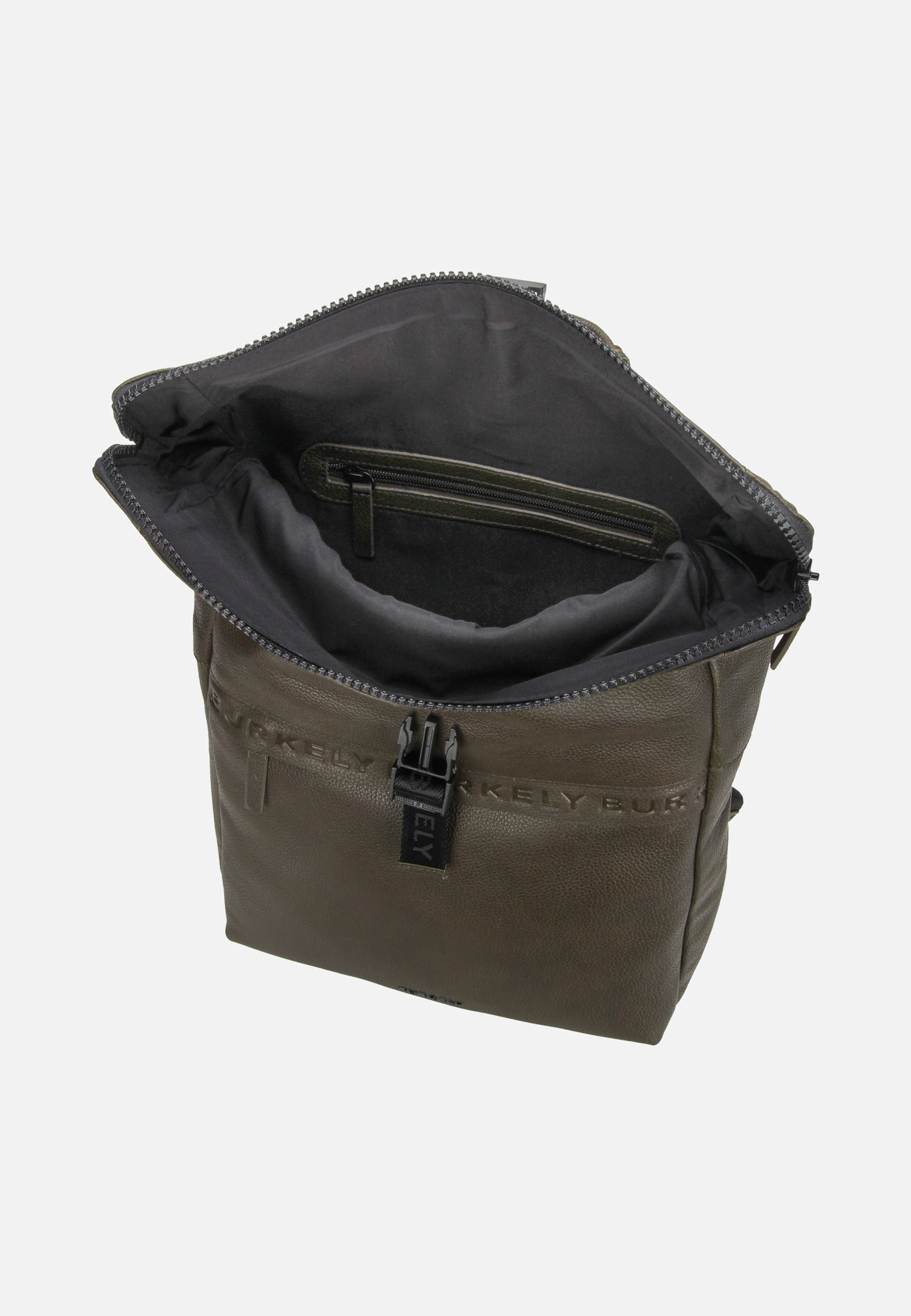 Burkely Minimal Mason 1000805 Green Rolltop Backpack