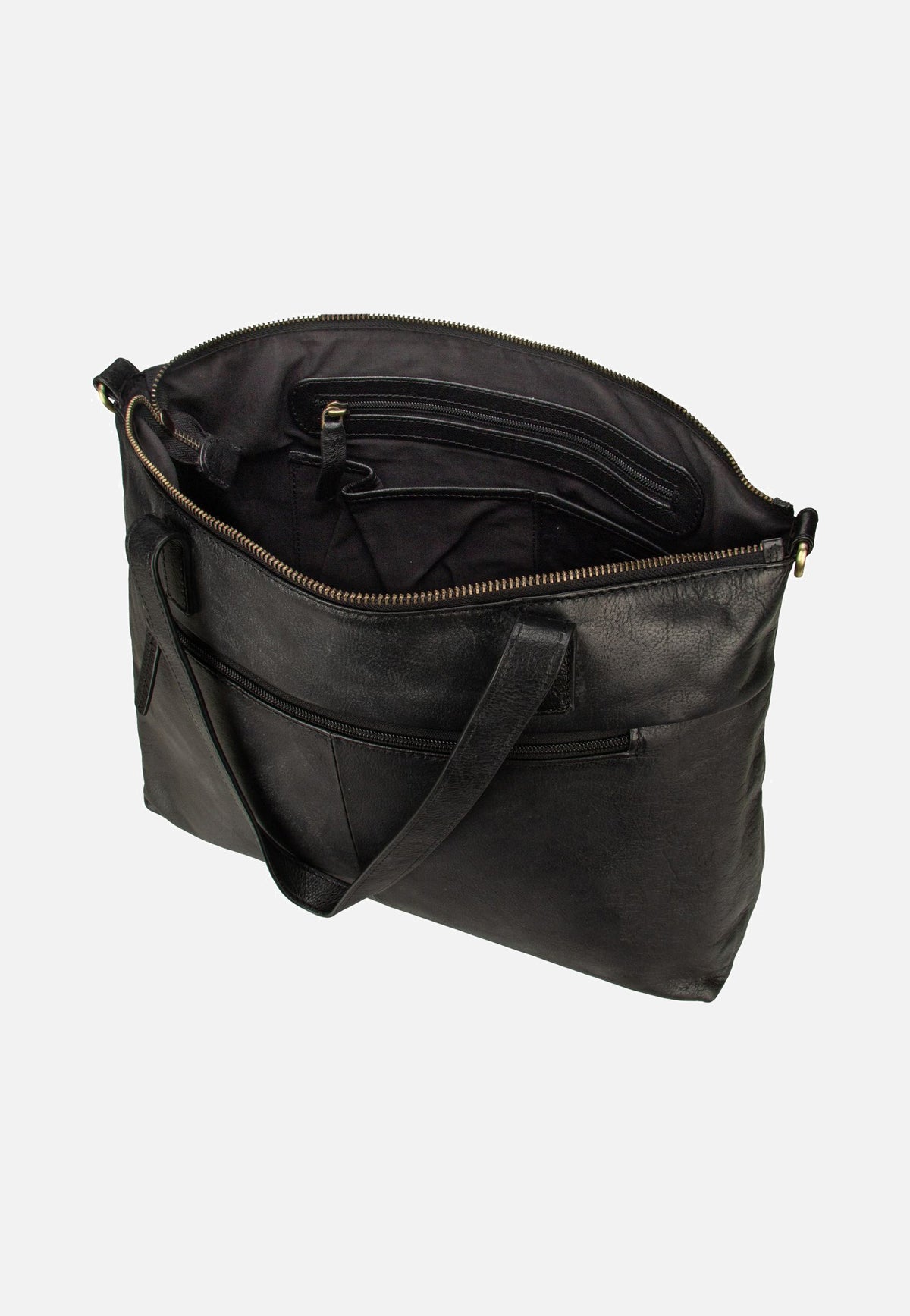 Burkely Natural Norah 1000810 14'' Bean Black Shopper