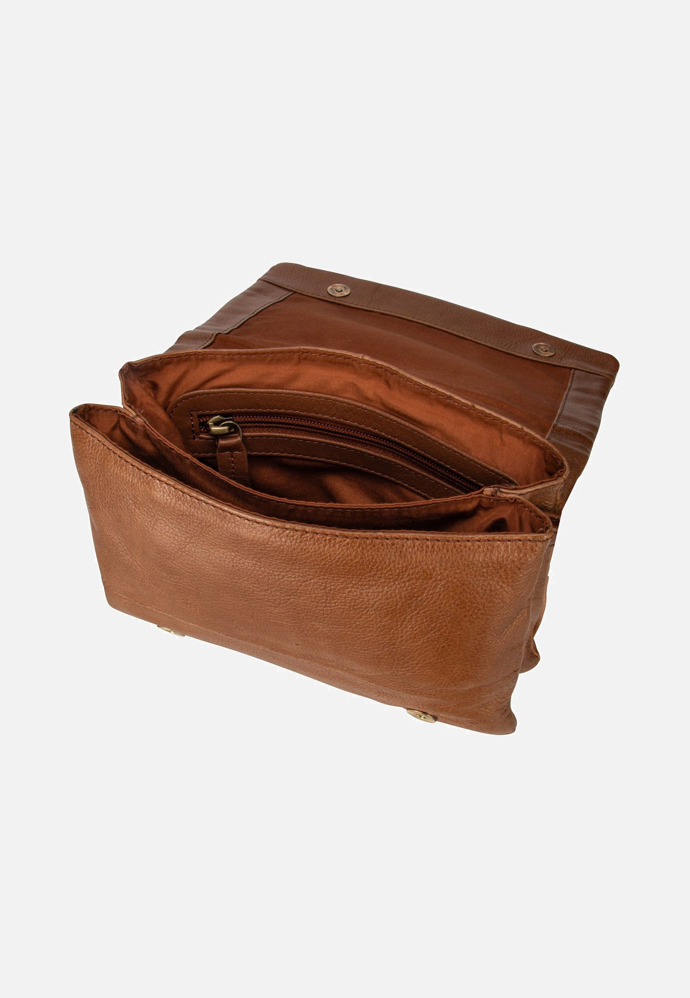 Burkely Natural Norah 1000815 Coco Cognac Crossbody Bag