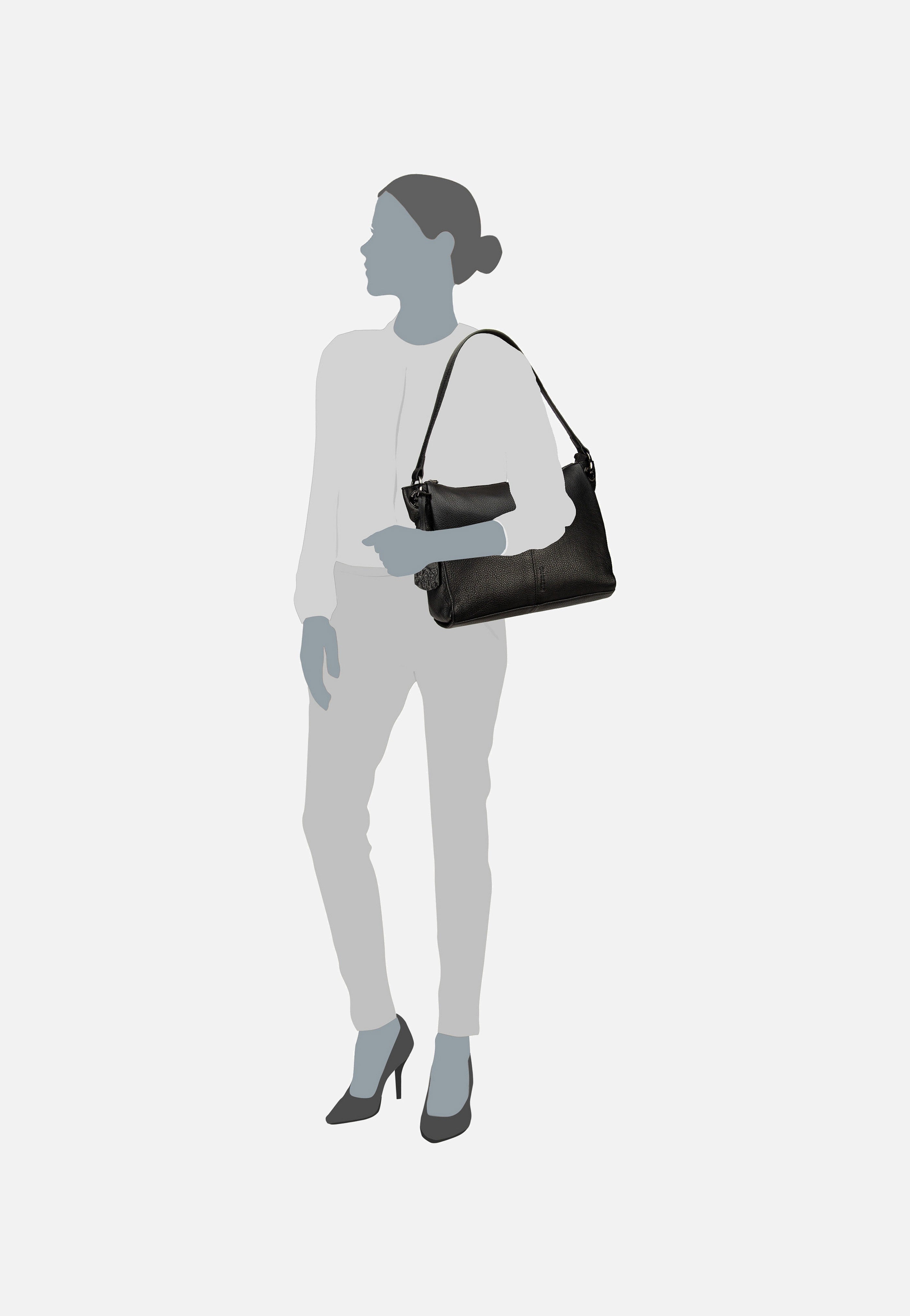 Burkely - Radiant Raeven 1001008 Bonfire Black - Shoulder Bag | Women-Image