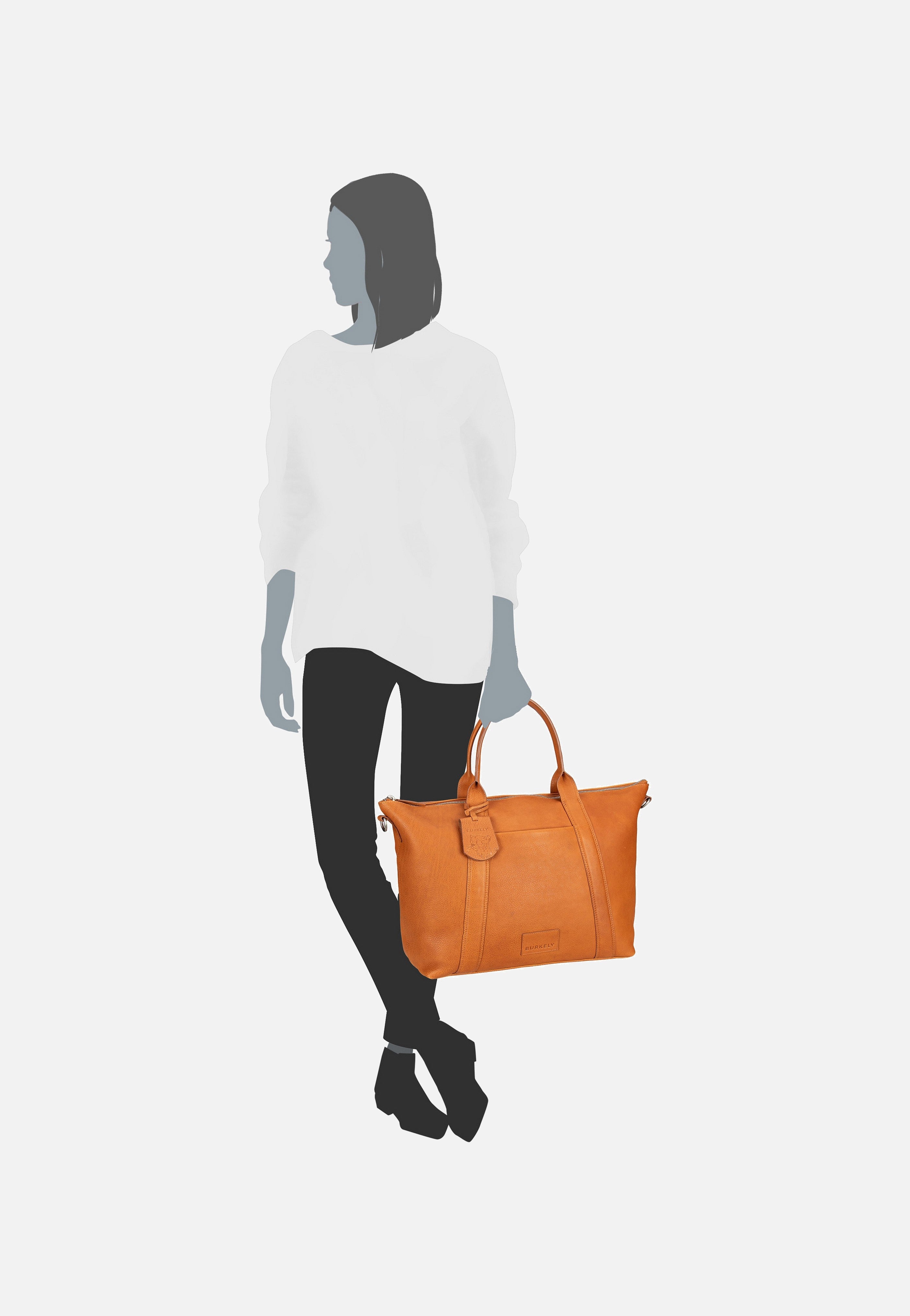 Burkely - Soft Skylar 1000330 Cognac - Satchel | Women-Image