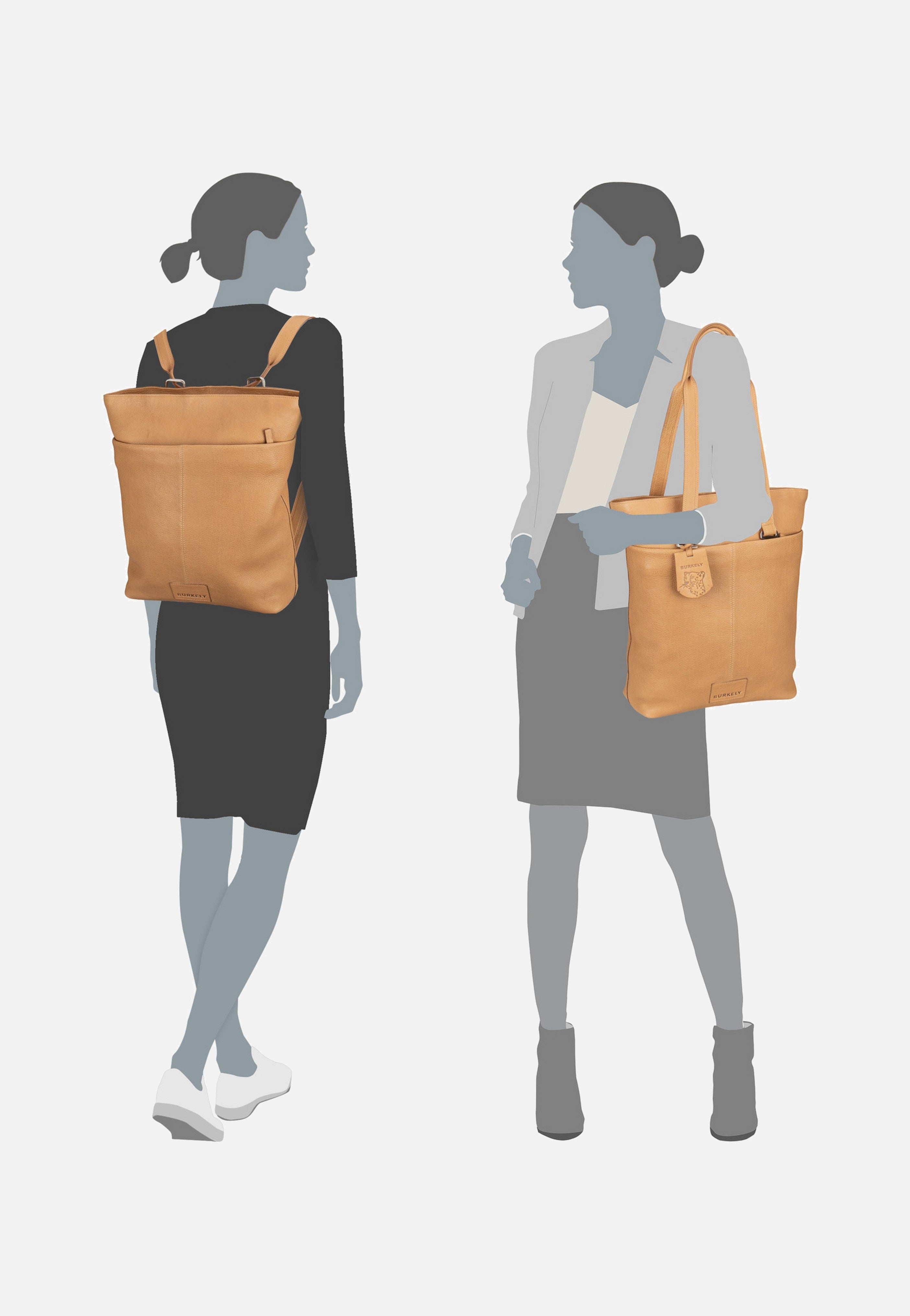 Burkely - Soft Skylar 1000332 Beige - Backpack | Women-Image