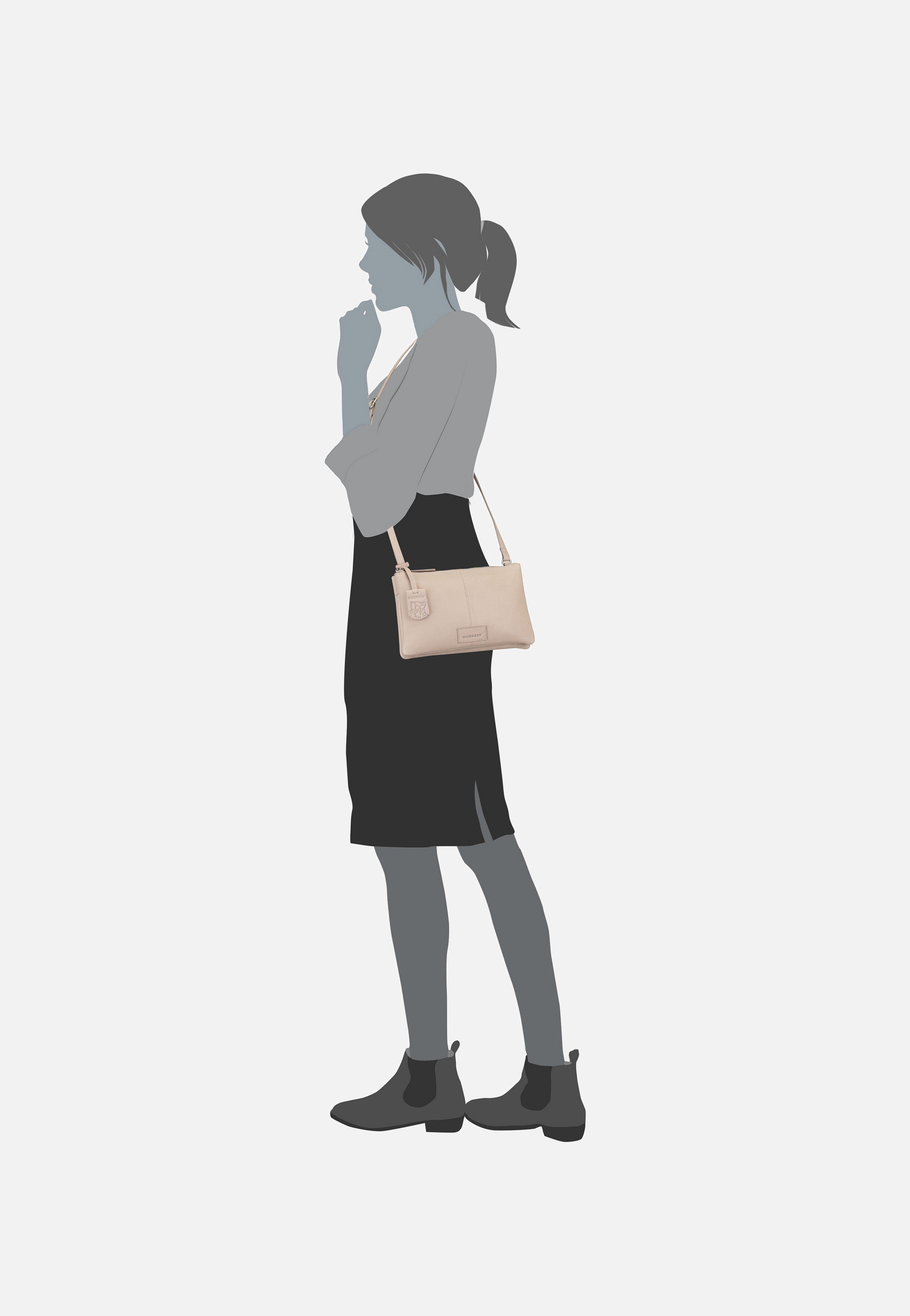 Burkely - Soft Skylar 1000342 Grey - Crossbody Bag | Women-Image