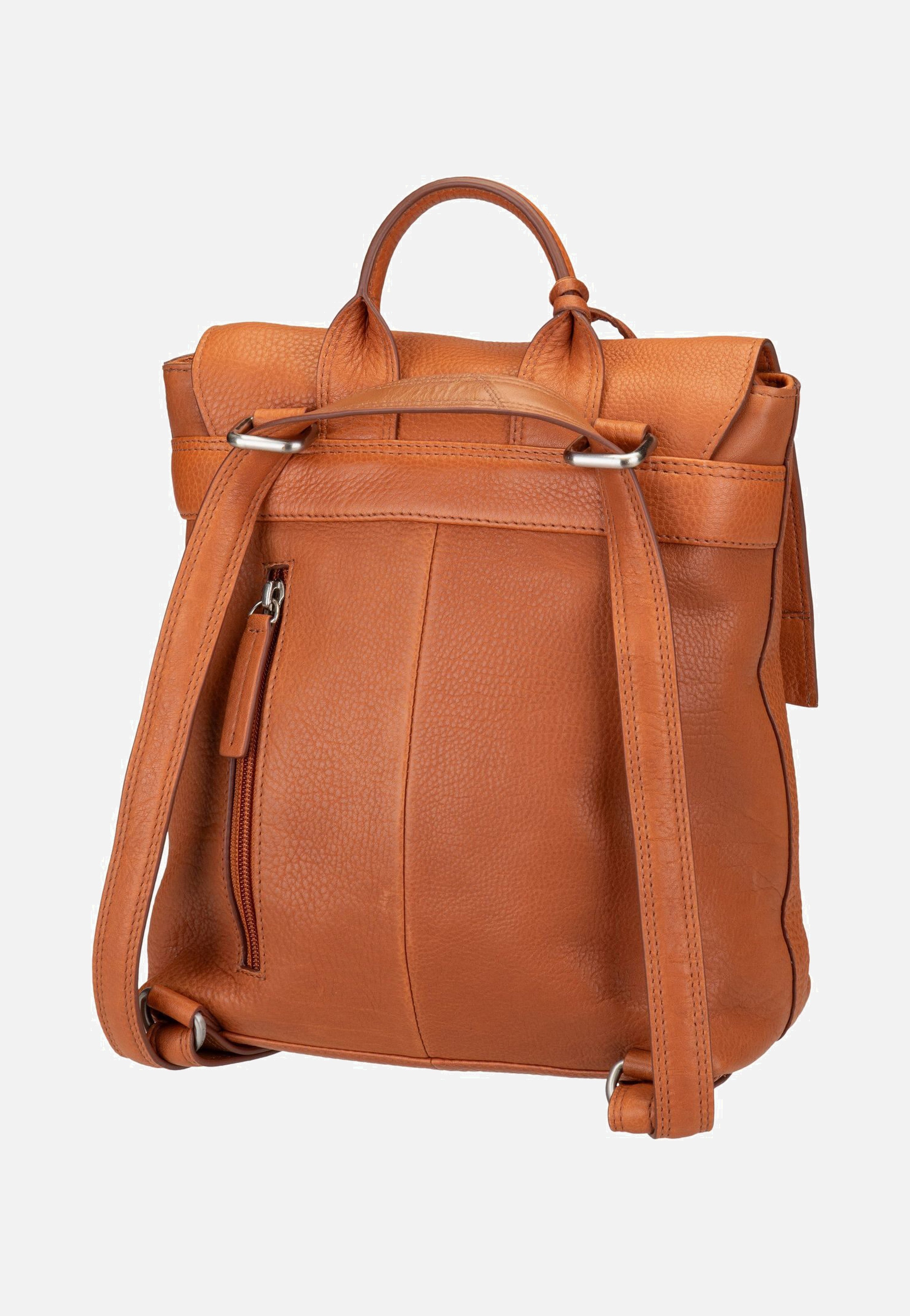 Burkely Soft Skylar 1000842 Cognac Backpack