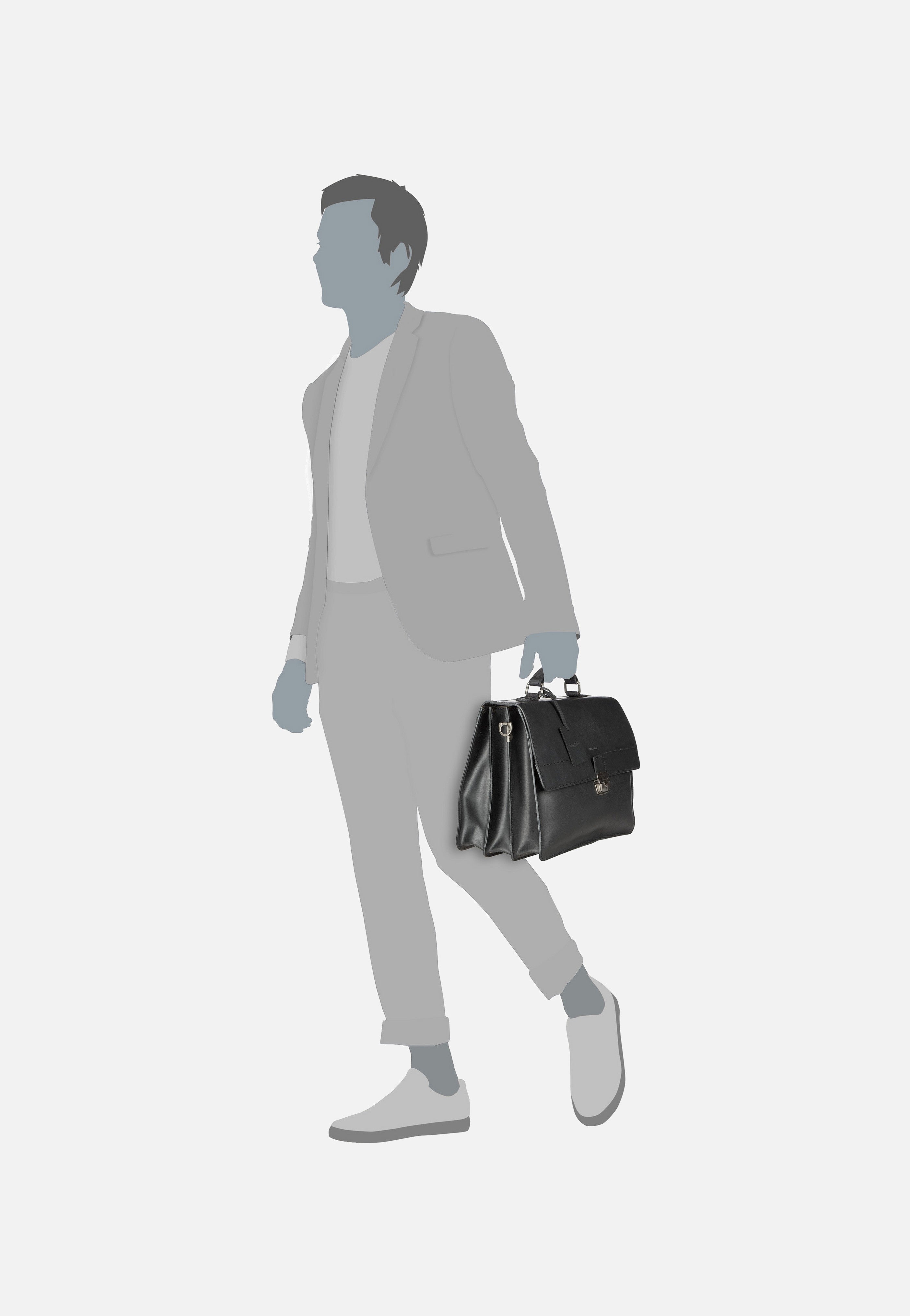 Burkely - Vintage Dean 6379 Black - Briefcase | Men-Image