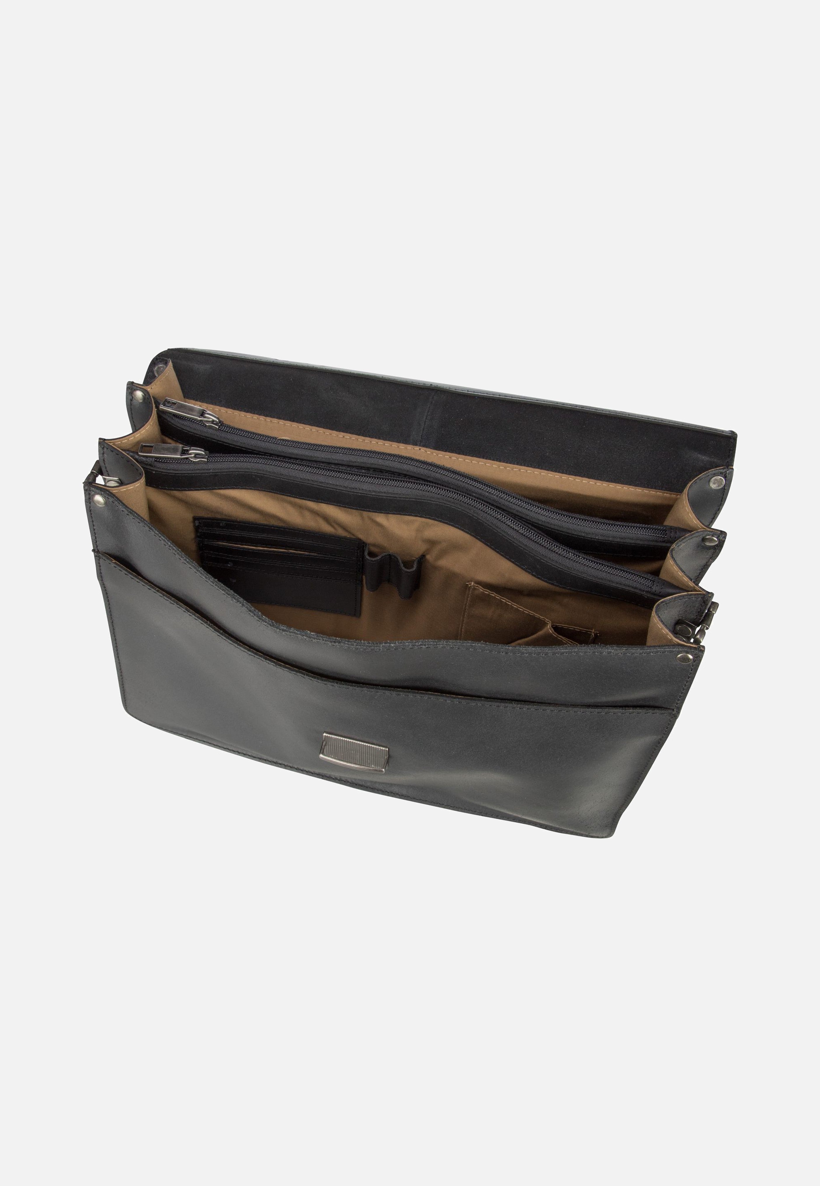 Burkely - Vintage Dean 6379 Black - Briefcase | Men-Image