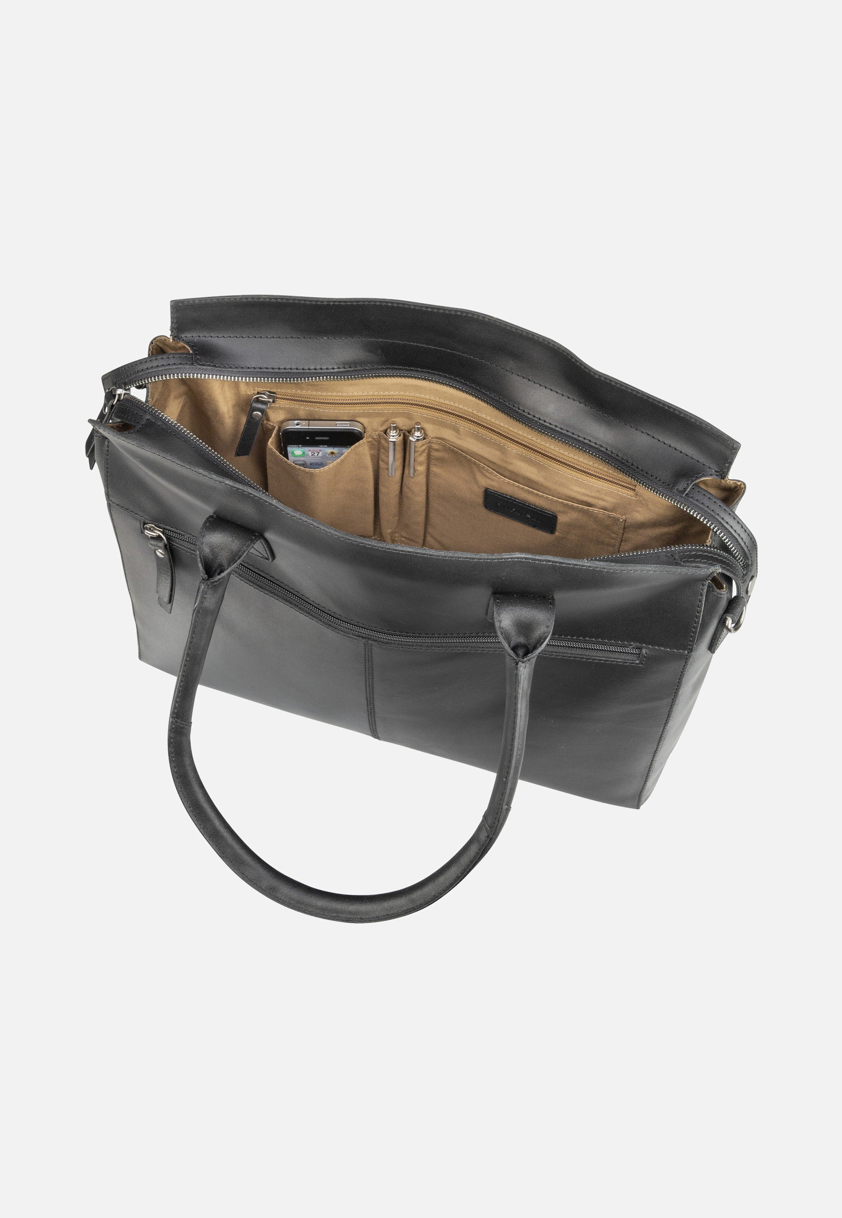 Burkely - Vintage Doris Laptopbag 15.6'' Black - Briefcase | Women-Image