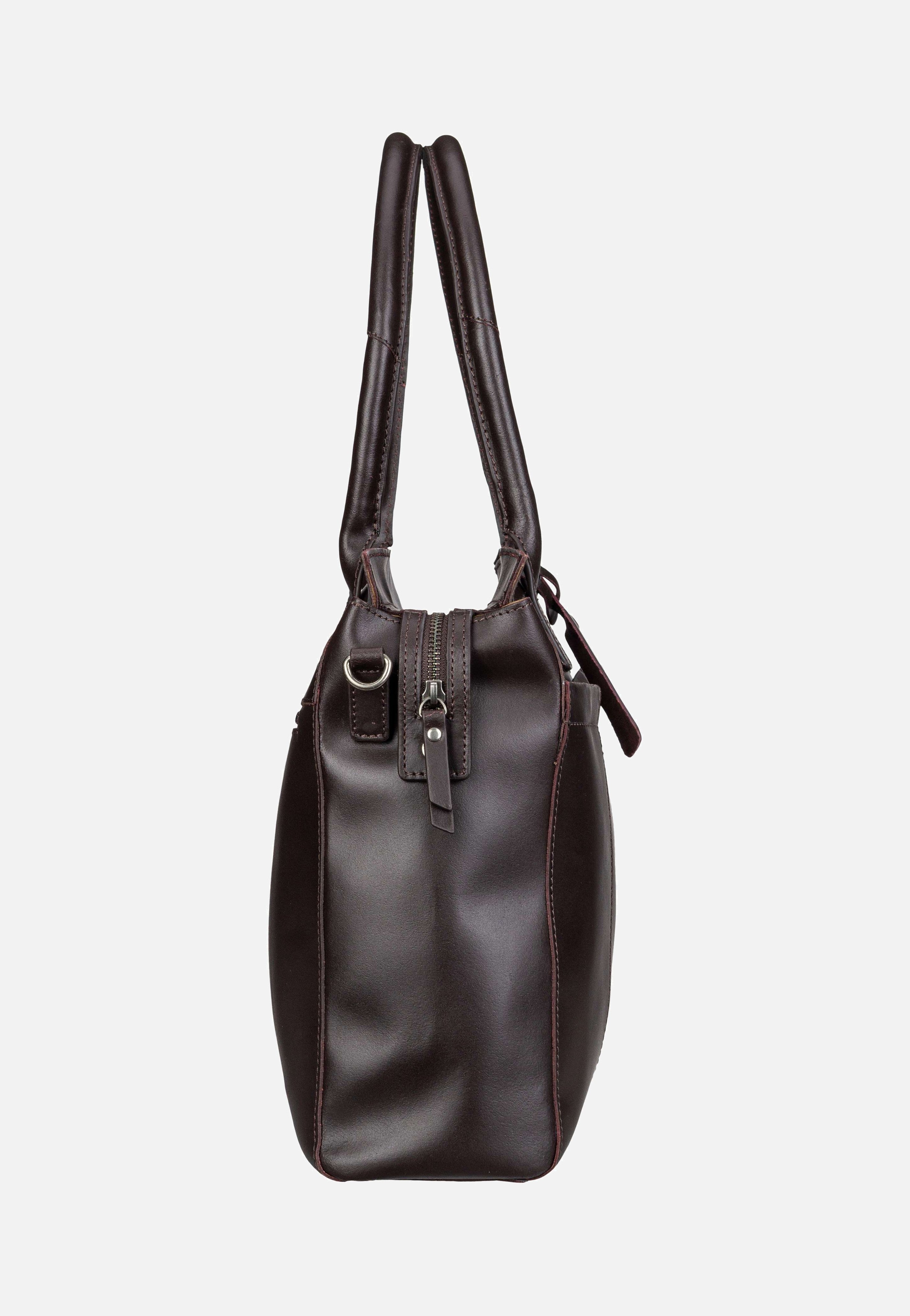 Burkely - Vintage Doris Laptopbag 15.6'' Dark Brown - Briefcase | Women-Image