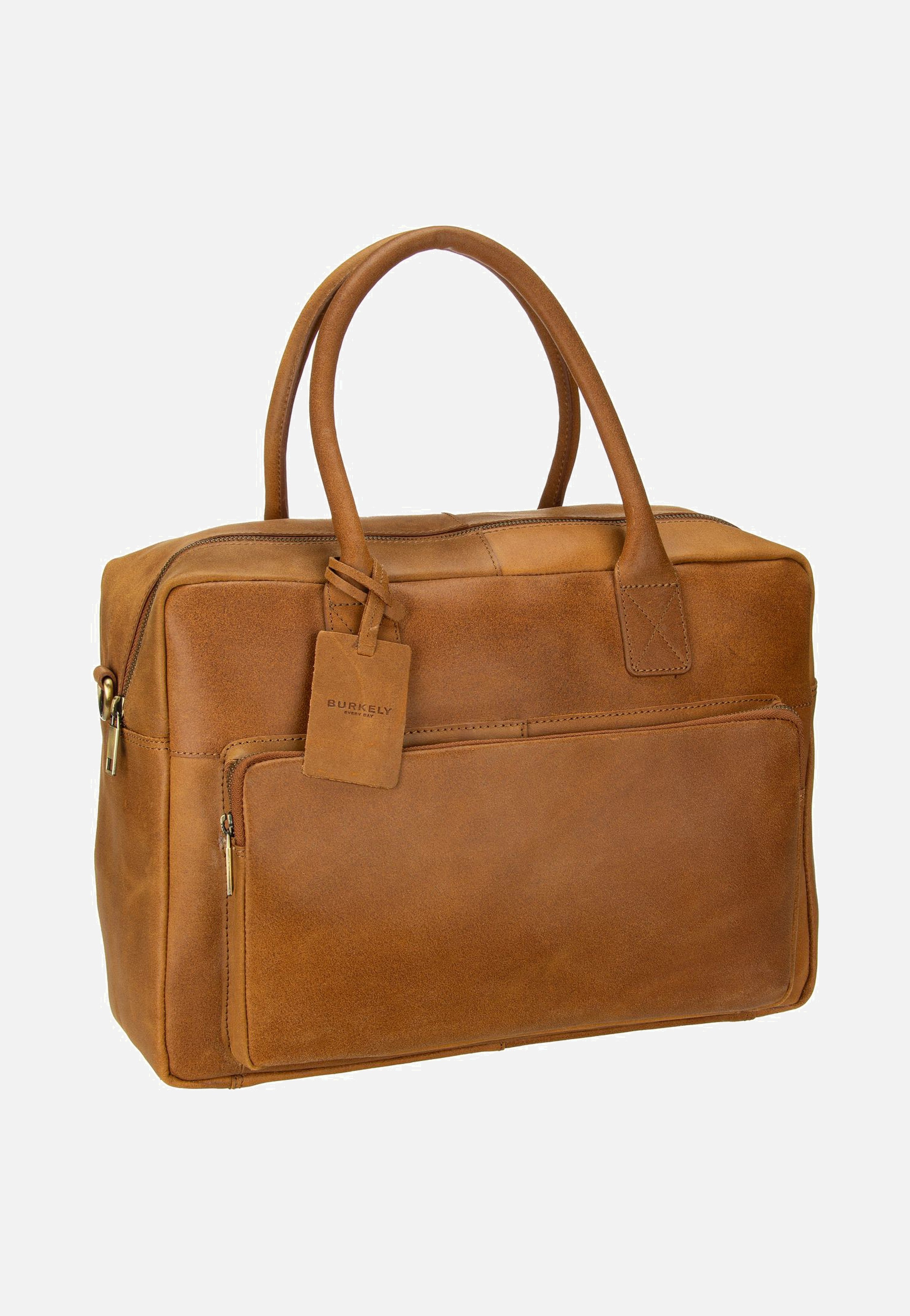Burkely - Vintage Mitch Worker 14' Cognac - Briefcase | Neutral-Image