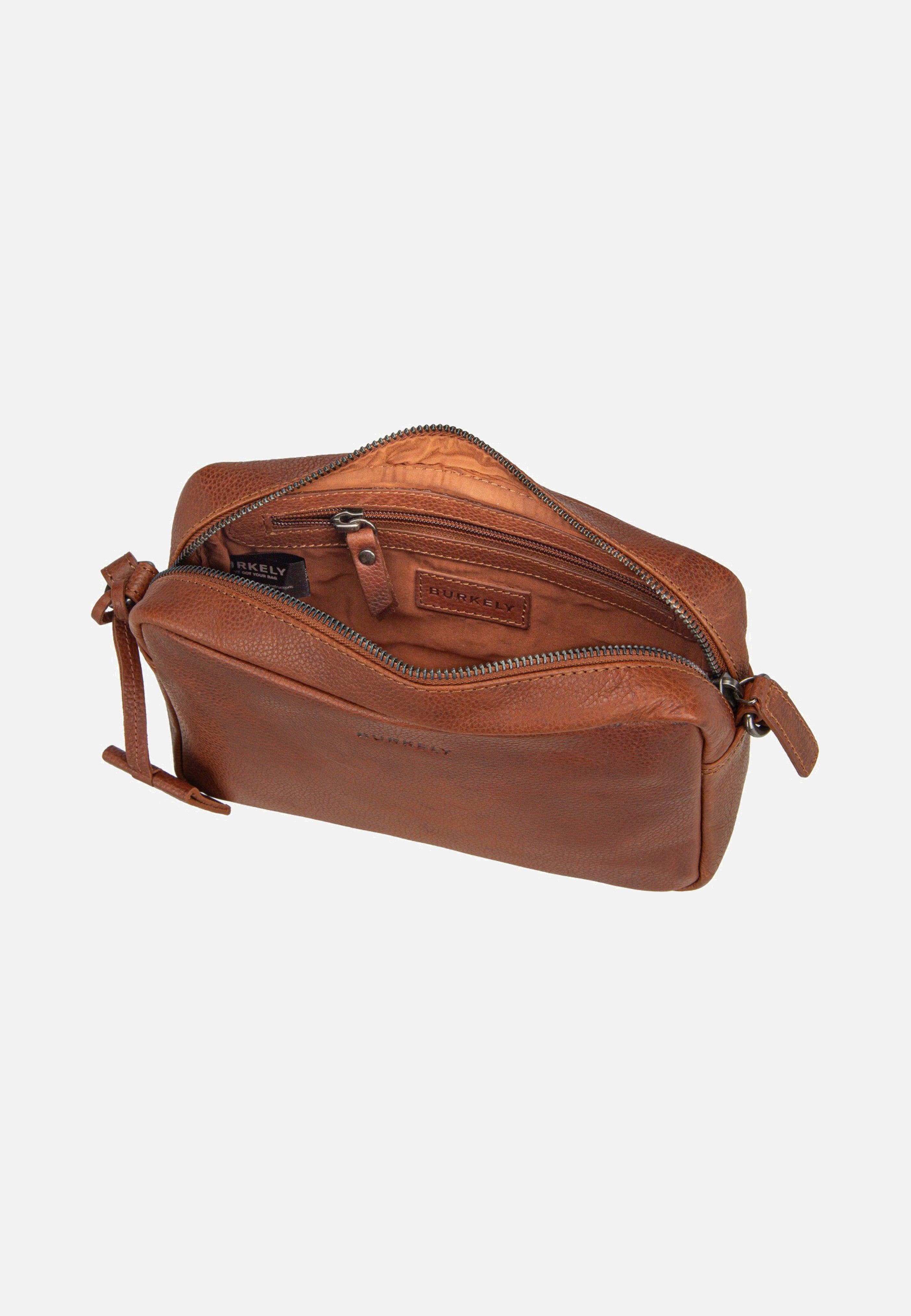 Burkely Antique Avery Camera 8005225 Cognac Crossbody Bag