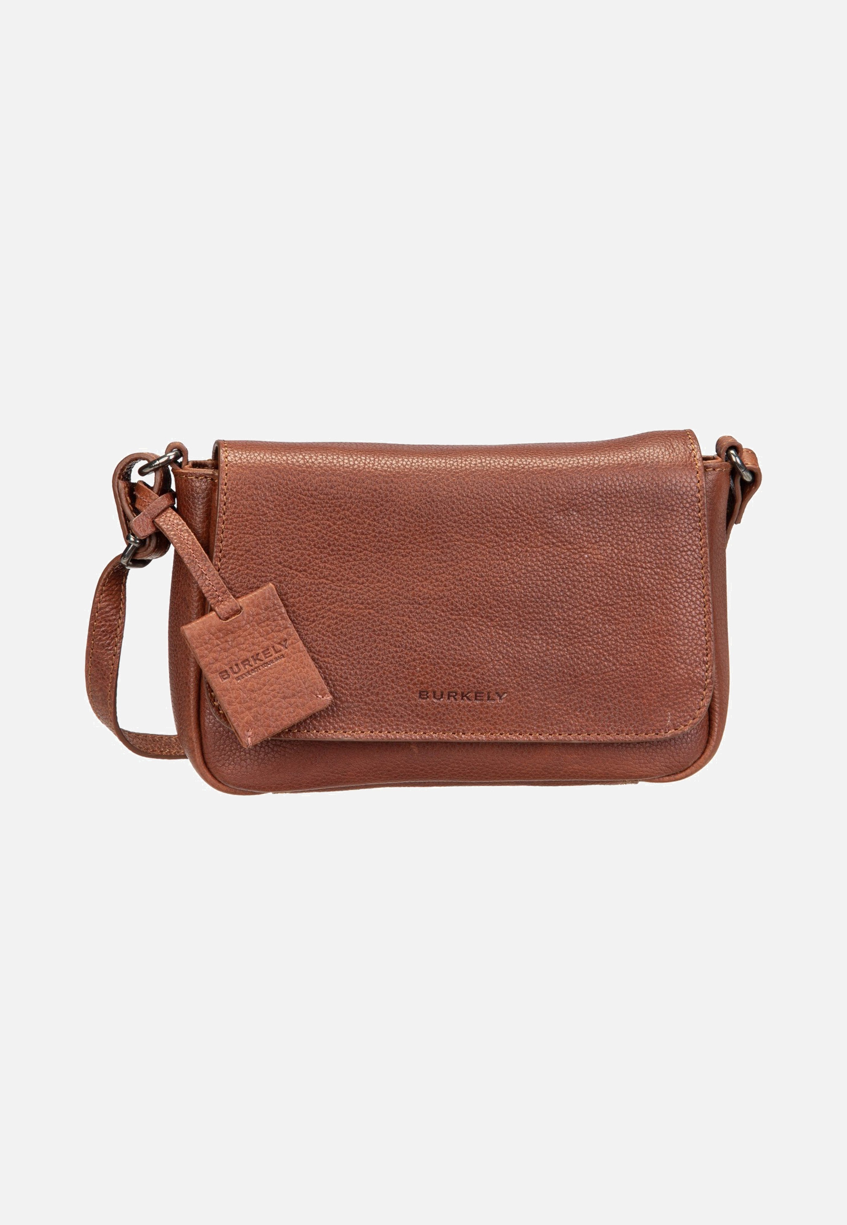 Burkely Antique Avery Cross Over 8005223 Cognac Crossbody Bag