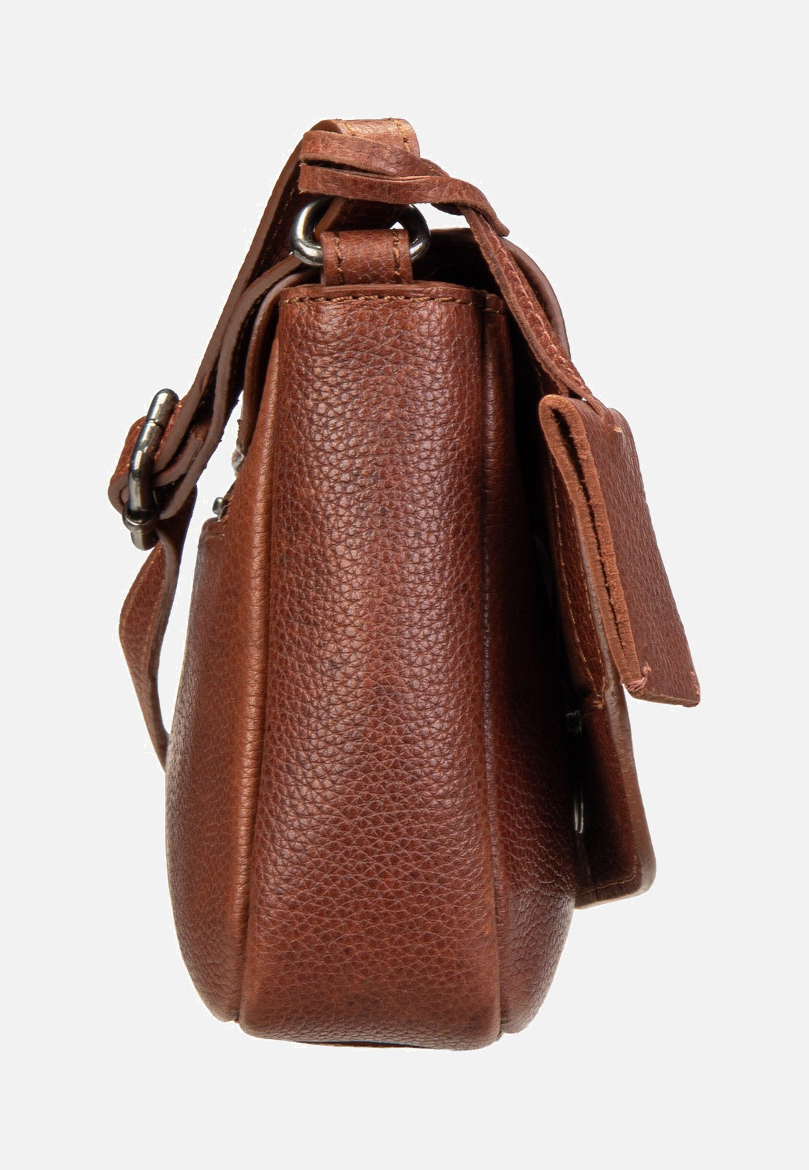 Burkely Antique Avery Cross Over 8005223 Cognac Crossbody Bag