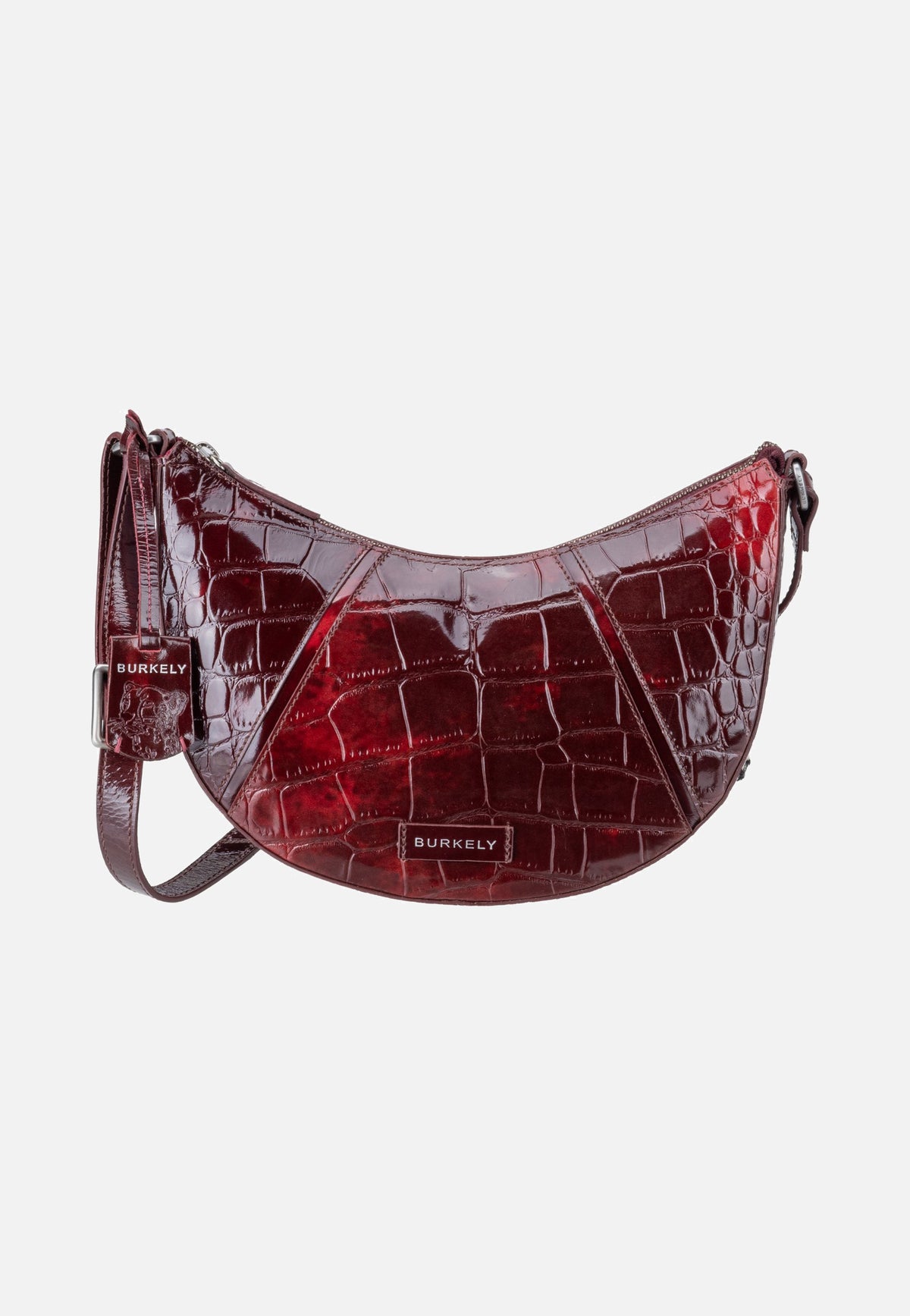 Burkely Cool Colbie 1000863 Burgundy Patent Bolso bandolera