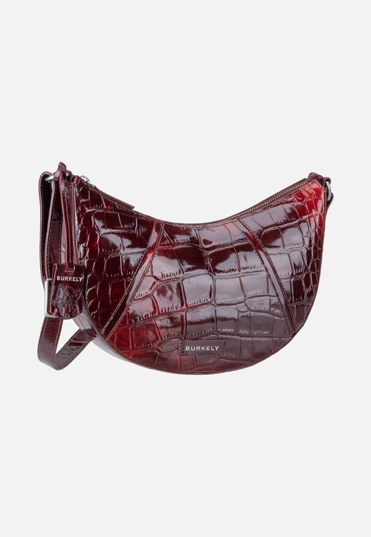 Burkely Cool Colbie 1000863 Burgundy Patent Bolso bandolera