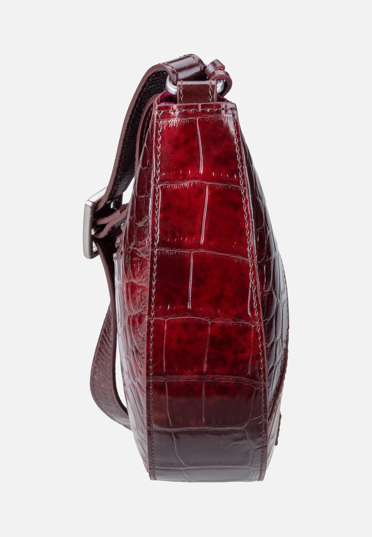 Burkely Cool Colbie 1000863 Burgundy Patent Bolso bandolera