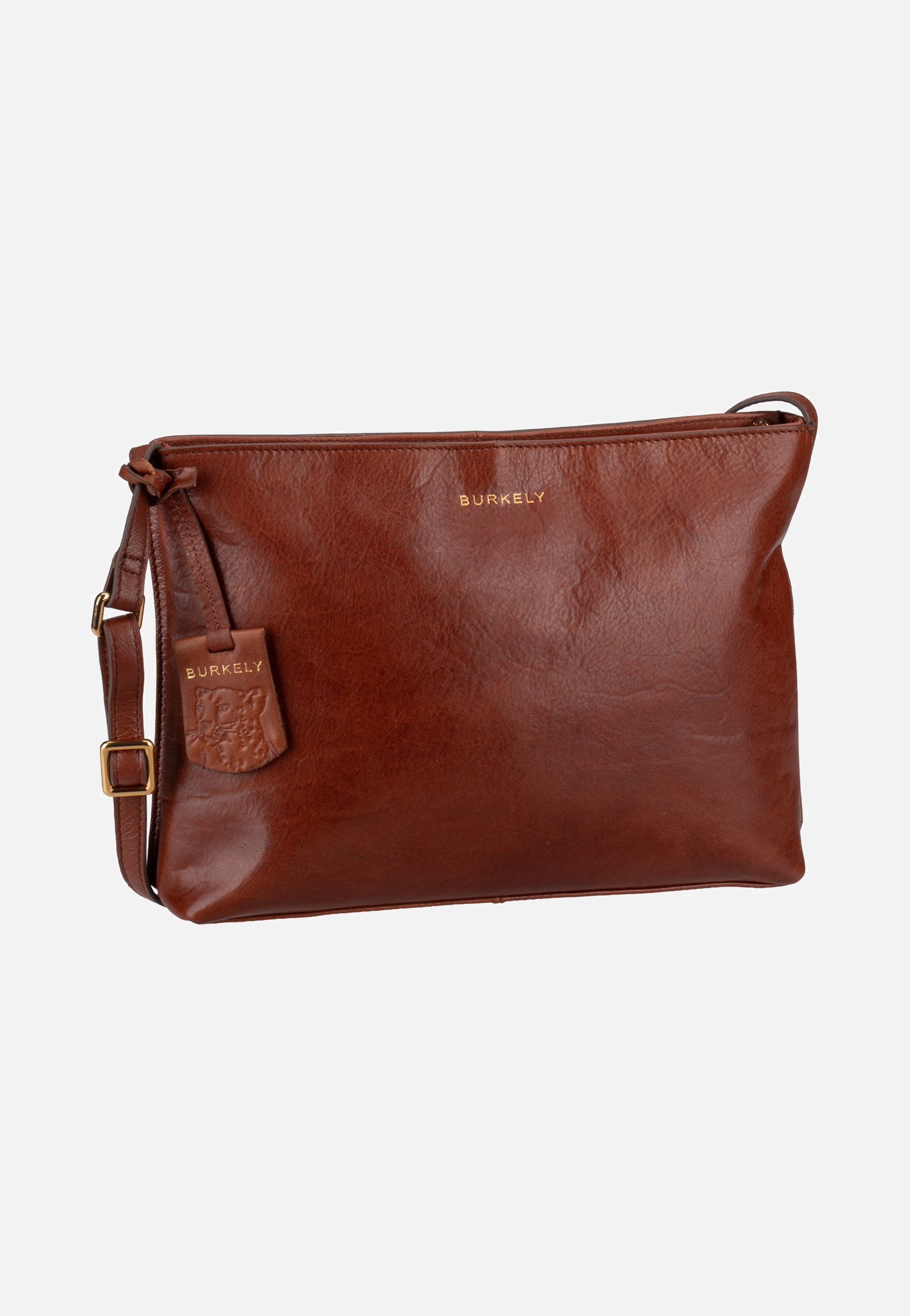 Burkely Fine Florence Zip 1001705 Chestnut Crossbody Bag