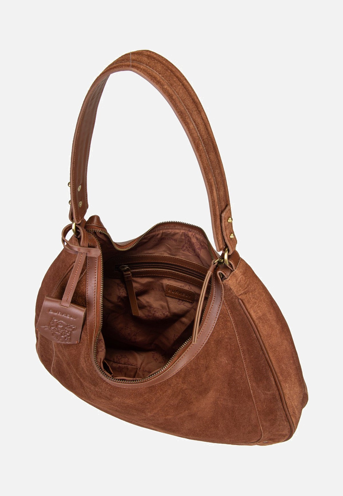 Burkely Sierra 2103 Cognac Hobo-tas