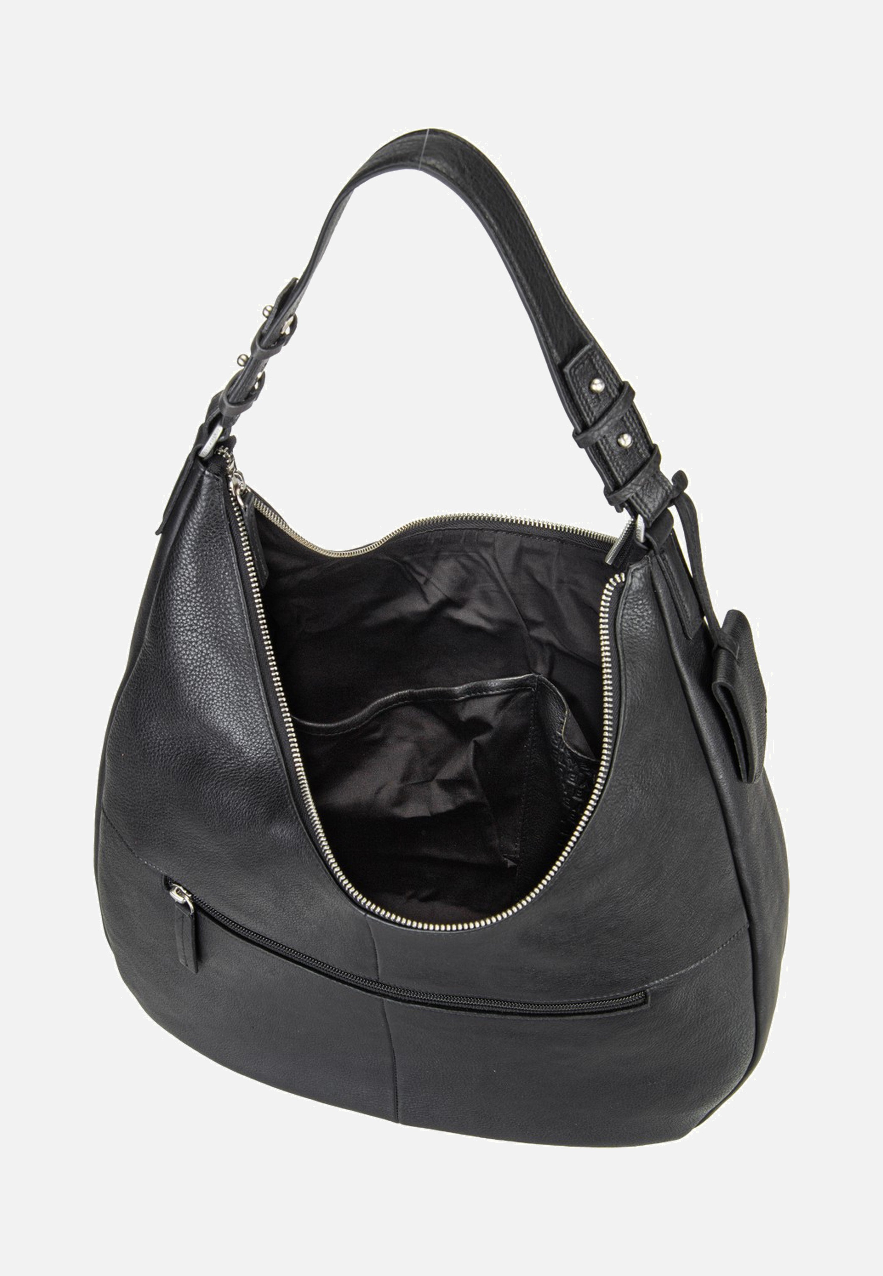 Burkely Soft Skylar 1000865 Black Hobo Bag