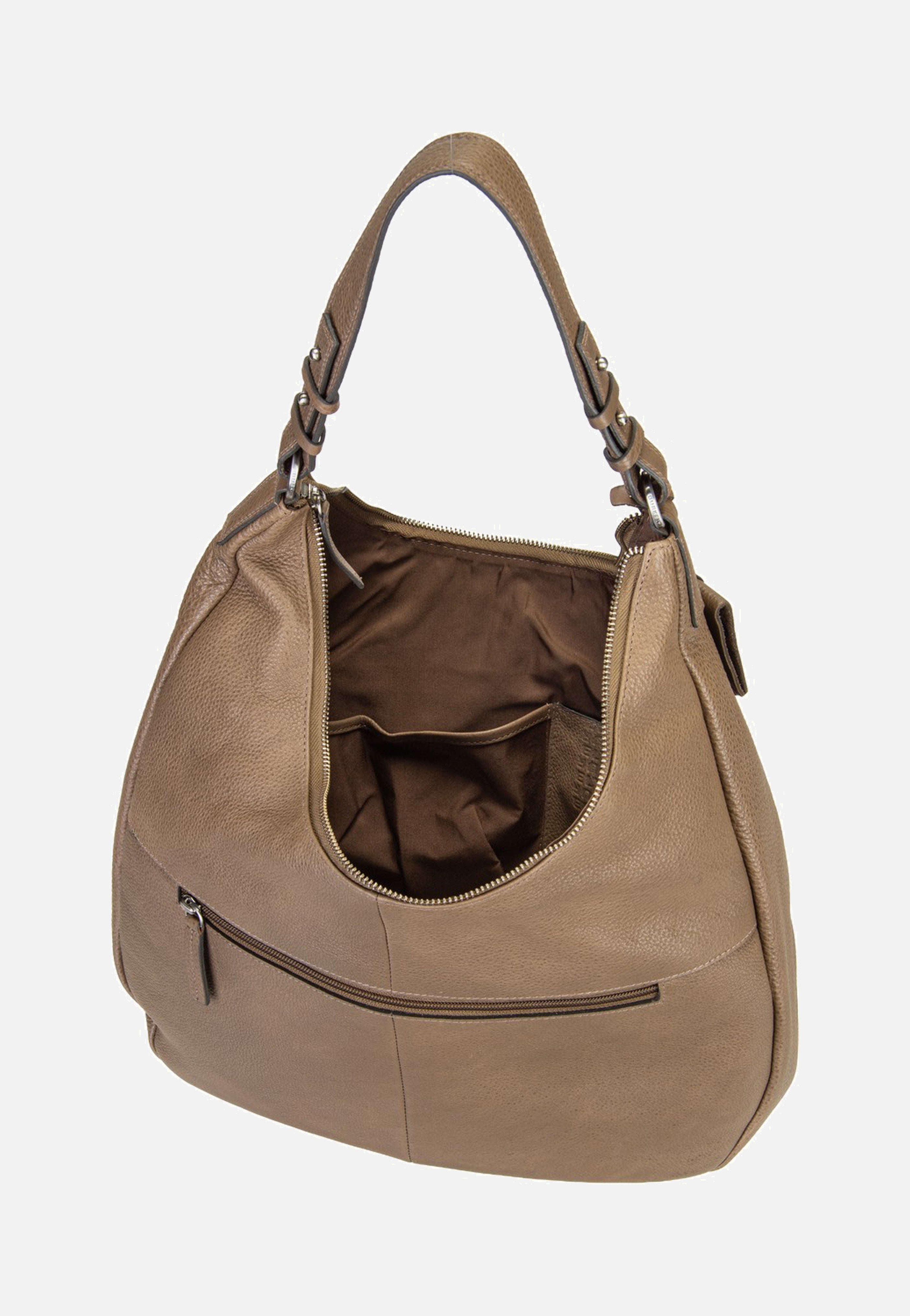 Burkely Soft Skylar 1000865 Taupe Hobo Bag