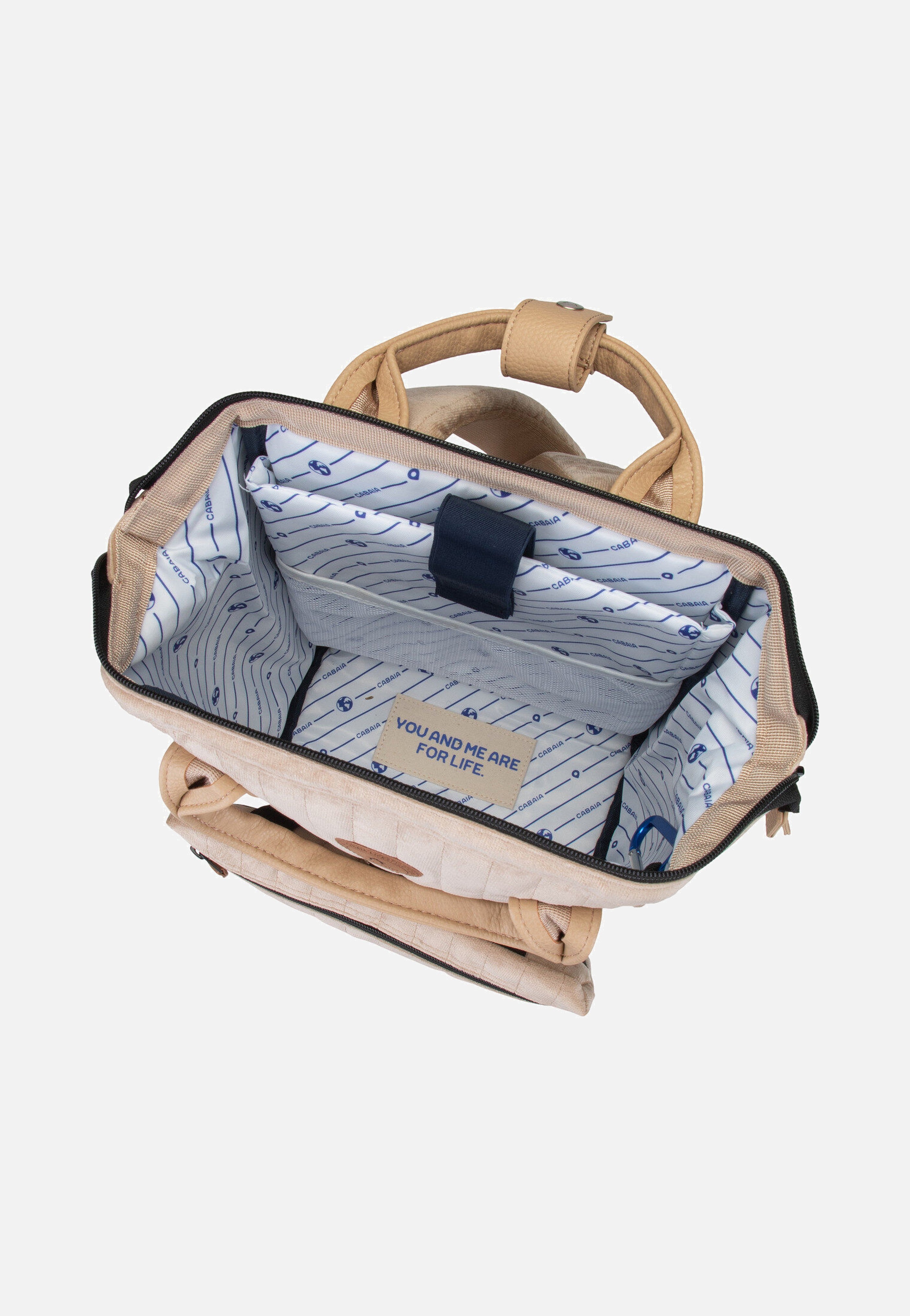 Cabaia - Adventurer Quilted Small Guadalajara - Backpack | Neutral-Image