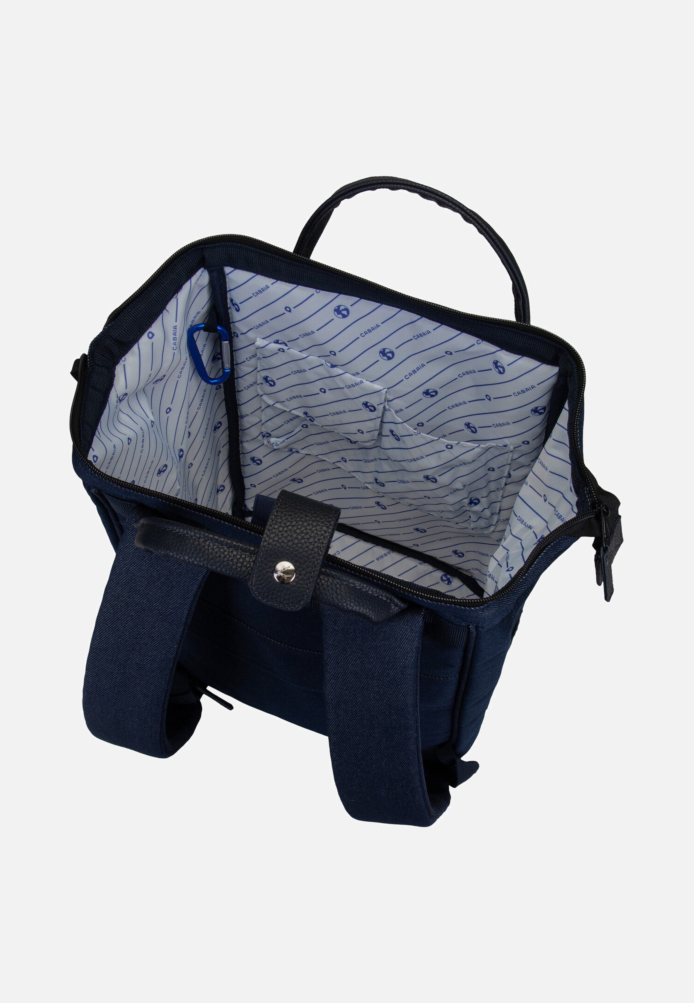 Cabaia - Adventurer Recycled Denim Medium Namur - Backpack | Women-Image