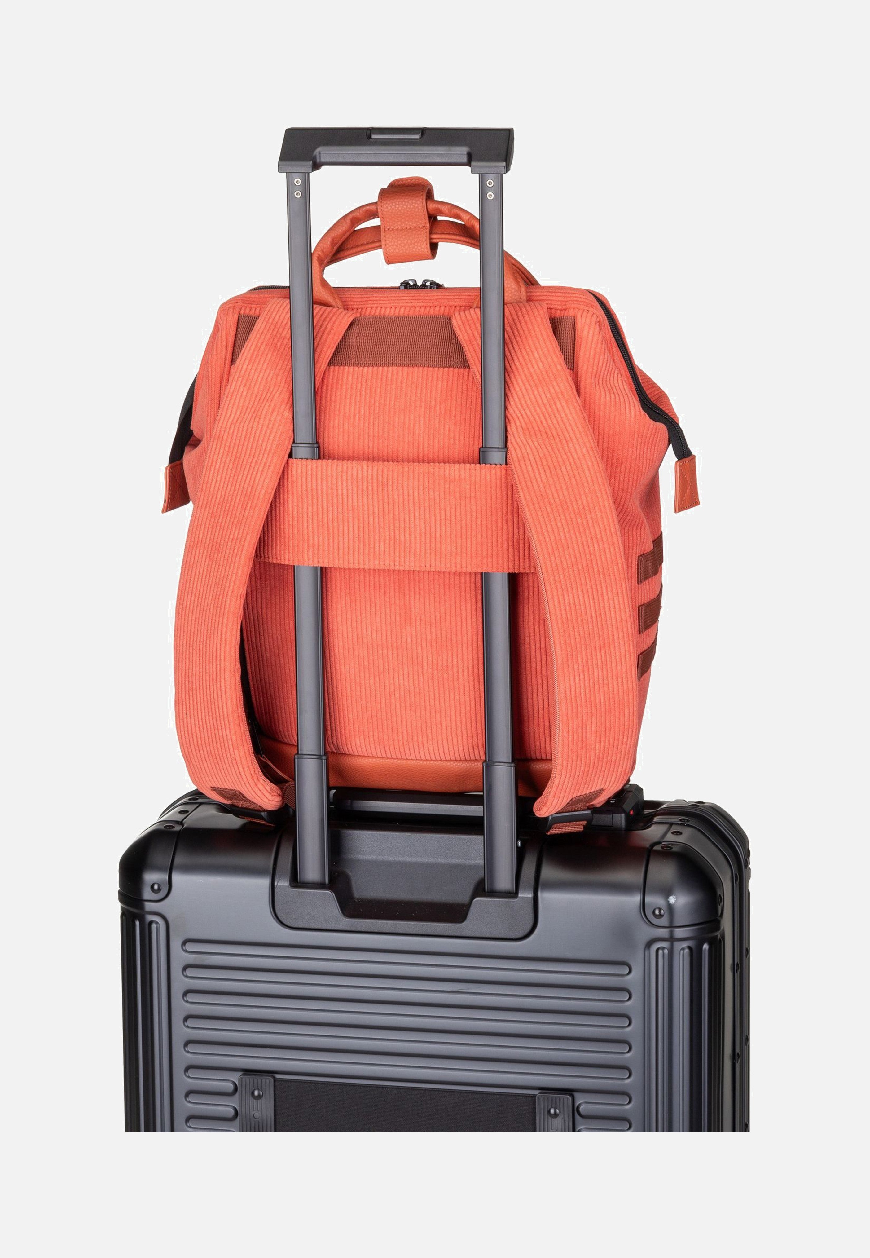 Cabaia - Adventurer Recycled Velvet Medium Newcastle - Backpack | Women-Image