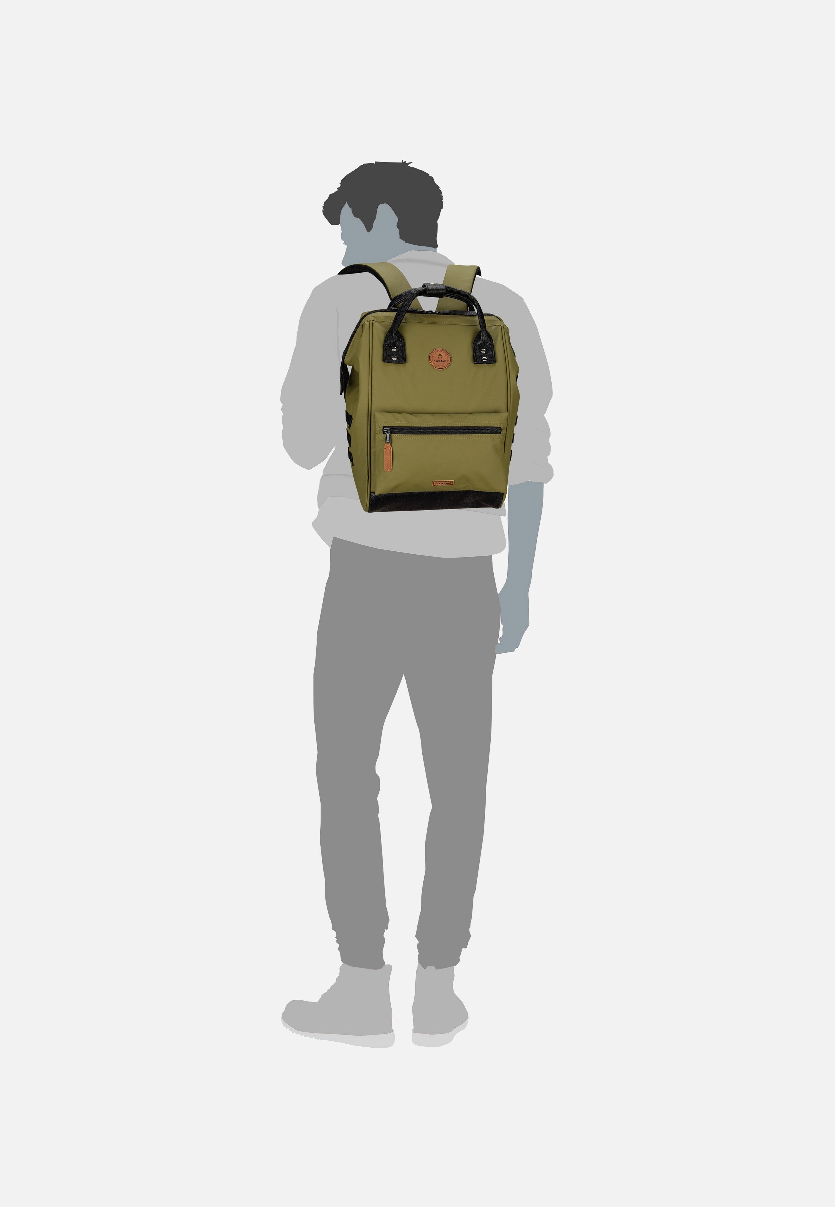 Cabaia - Adventurer Recycled Waterproof Medium Grenoble - Backpack | Neutral-Image