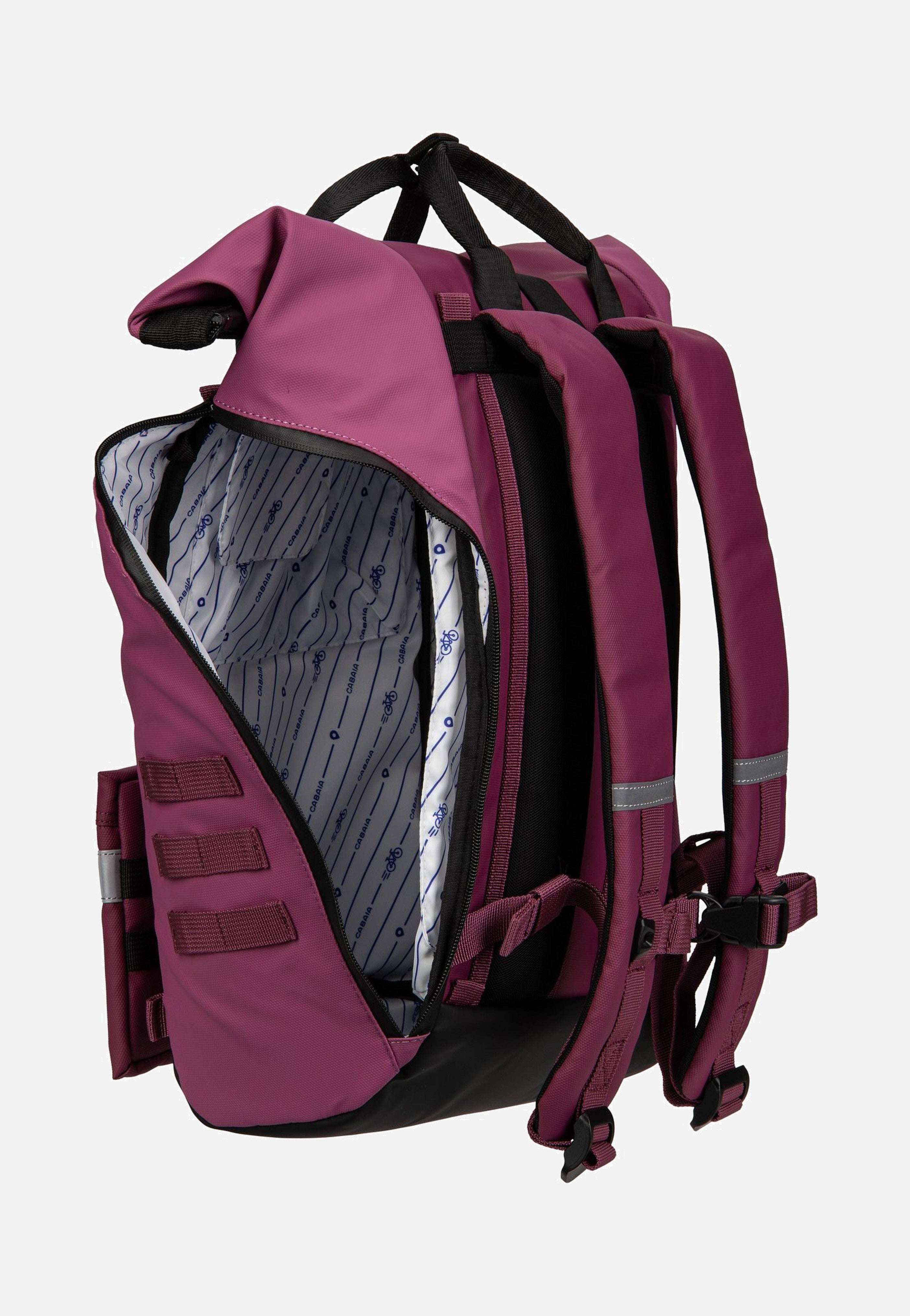 Cabaia - Explorer Recycled Oxford Medium Manarola - Rolltop Backpack | Neutral-Image