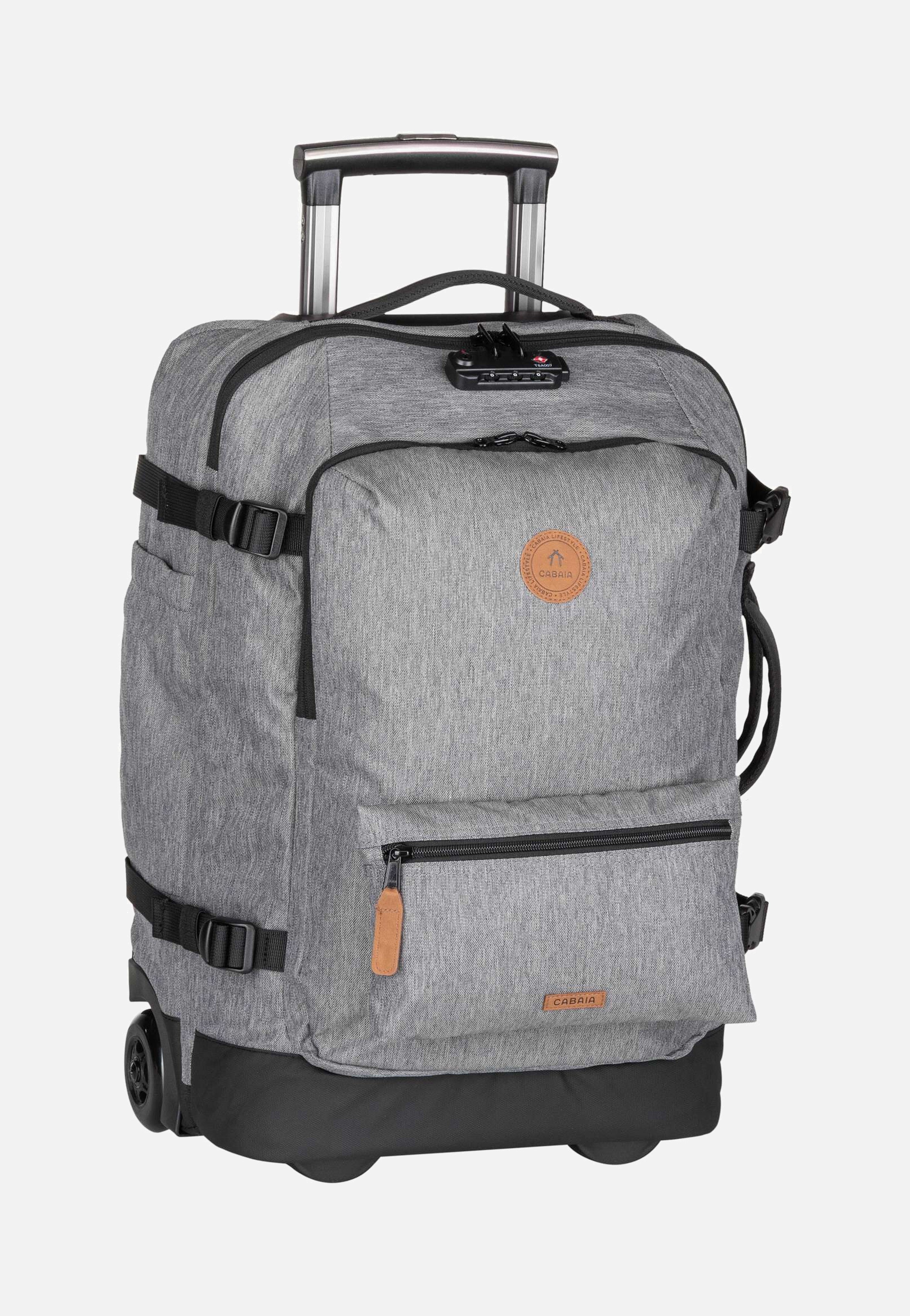 Cabaia - Soft Suitcase Small Getaria - Backpack Trolley | Neutral-Image