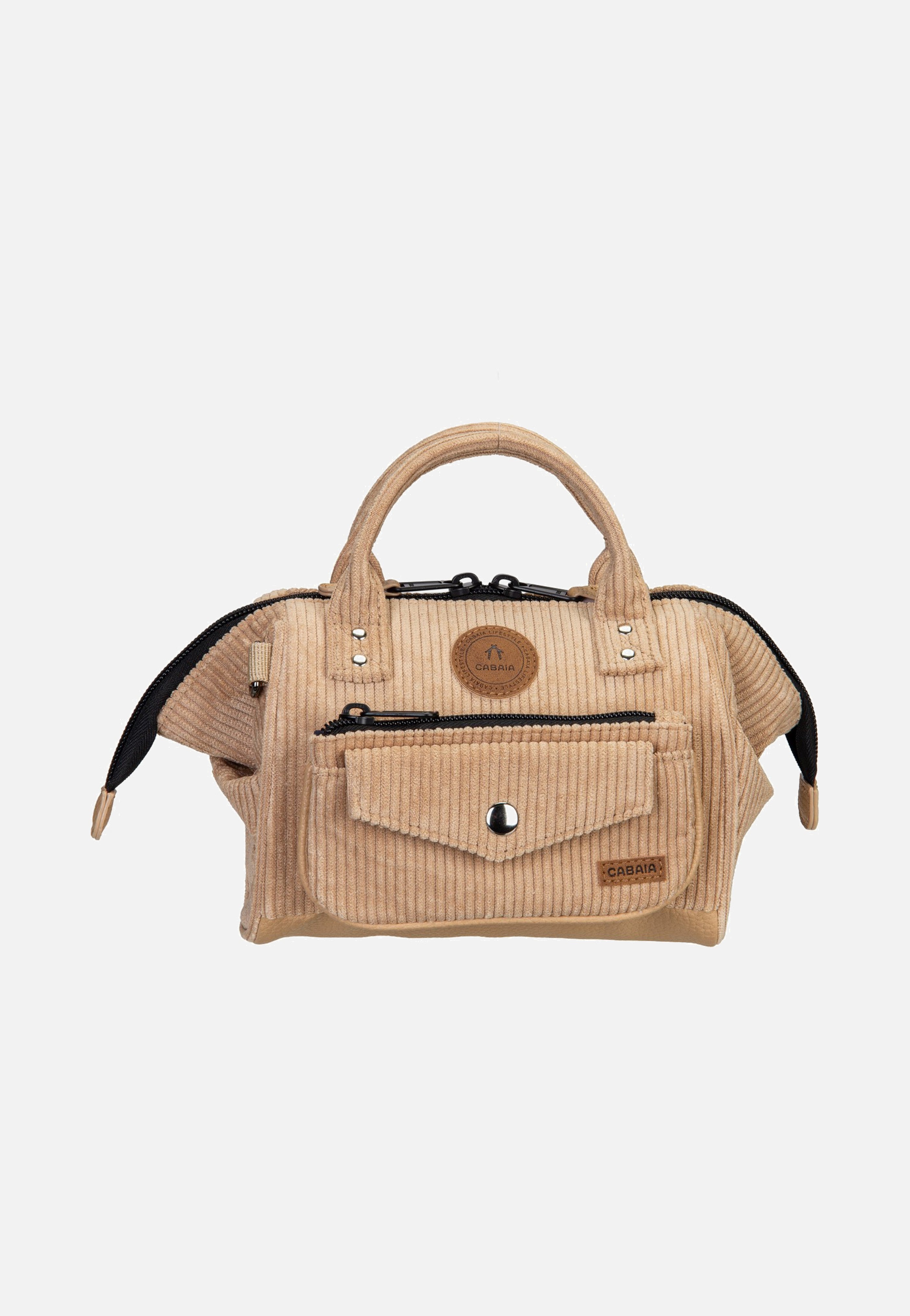Cabaia Crossbody Recycled Velvet Small Luxor Borsa con manico