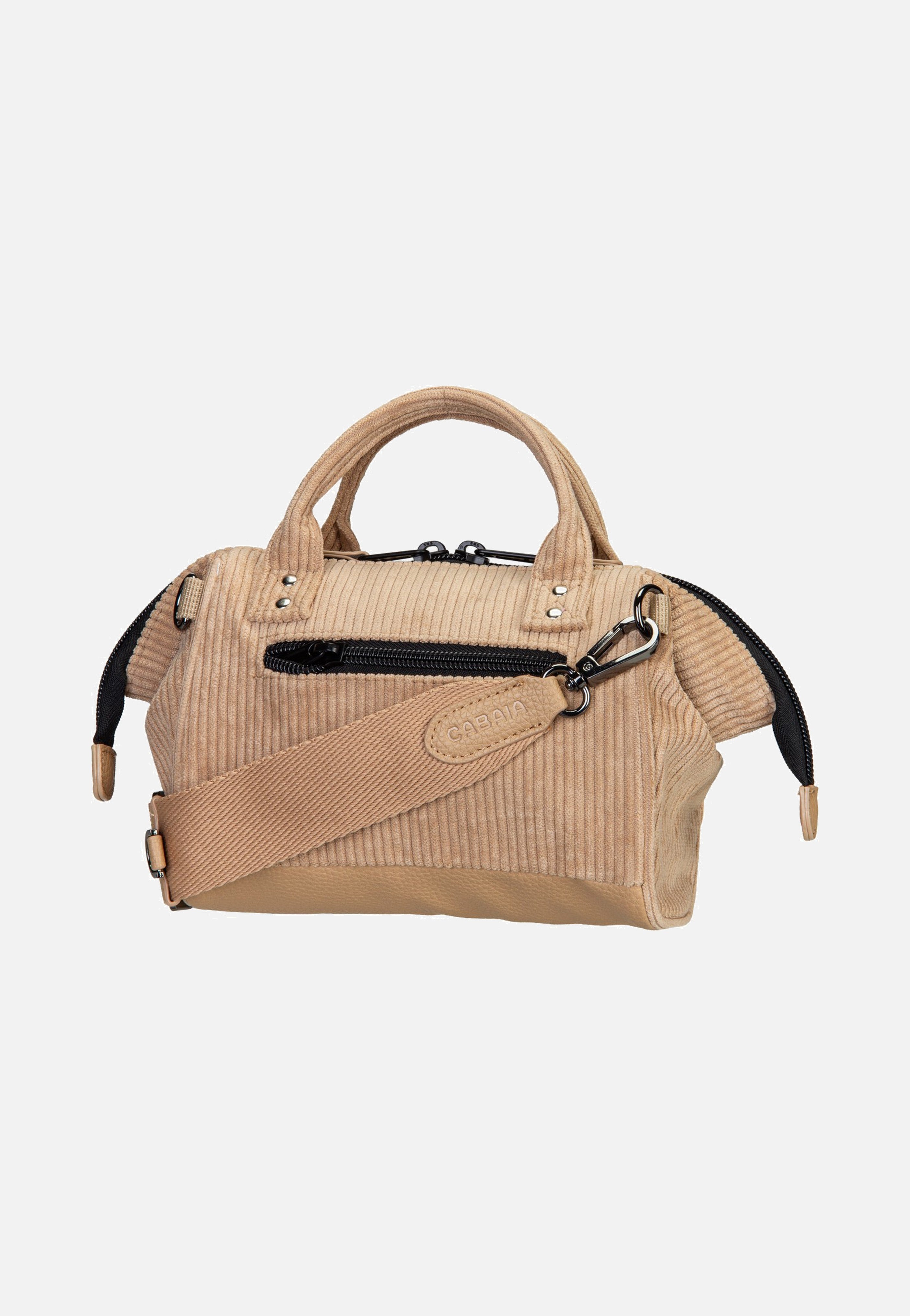 Cabaia Crossbody Recycled Velvet Small Luxor Borsa con manico