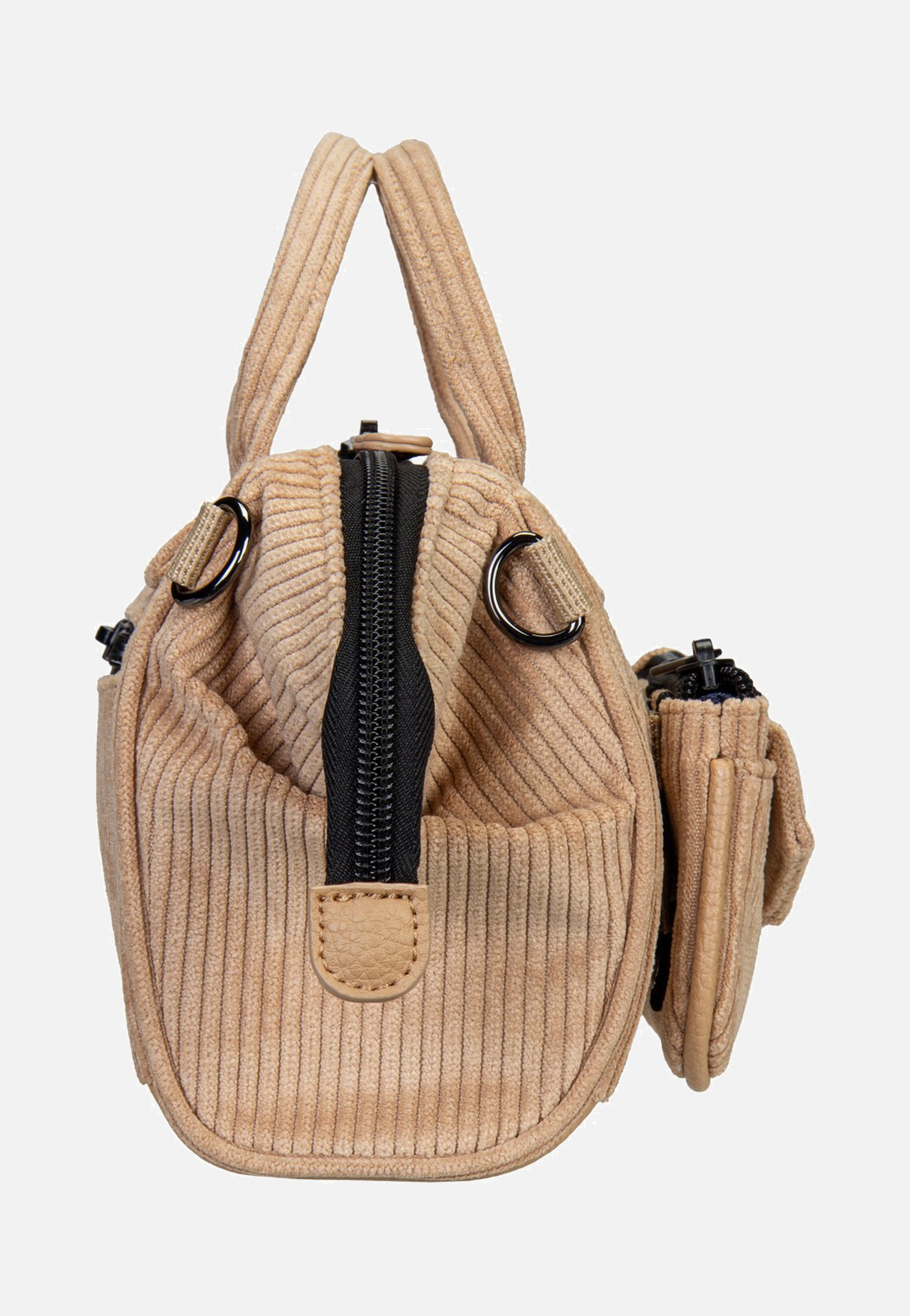 Cabaia Crossbody Recycled Velvet Small Luxor Borsa con manico