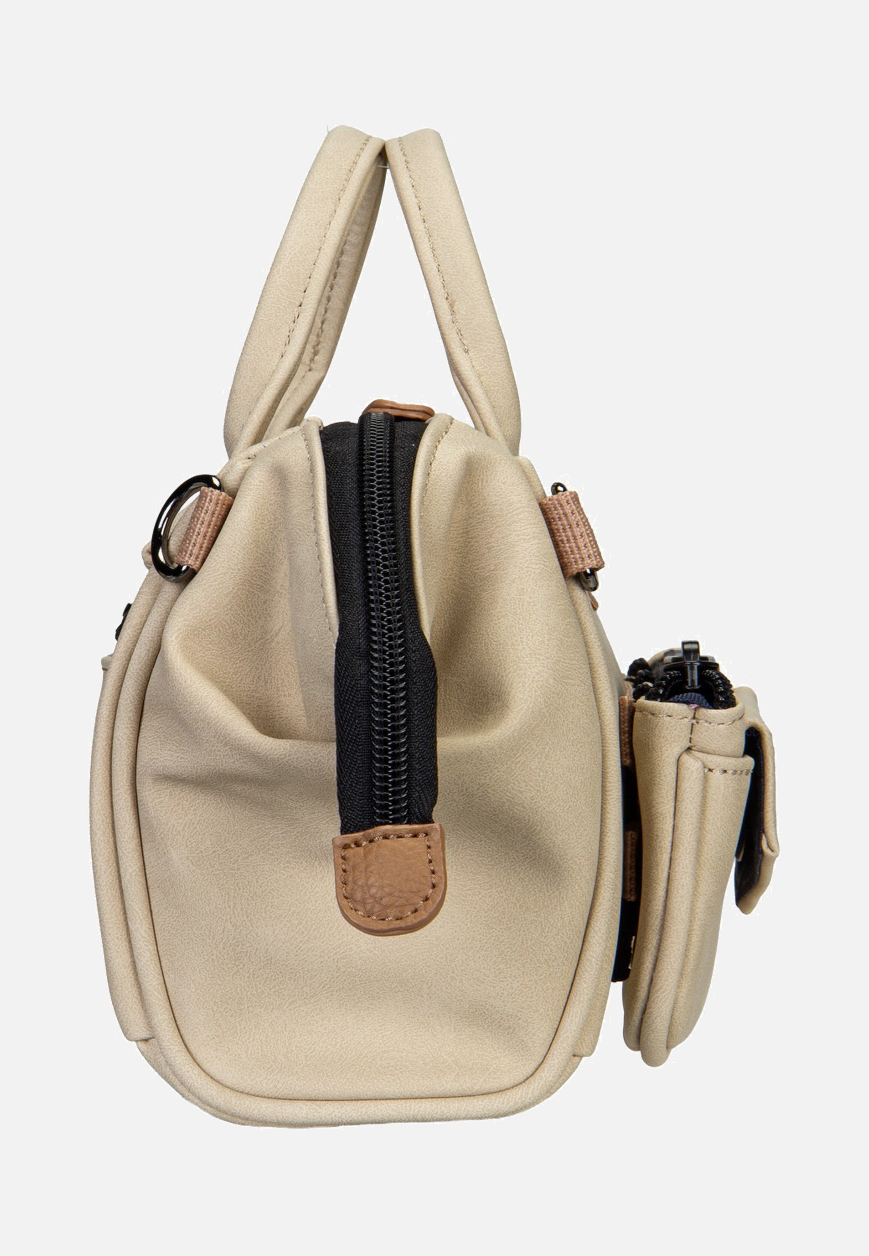 Cabaia Crossbody Vegan Nubuck Small Andenne Handle Bag