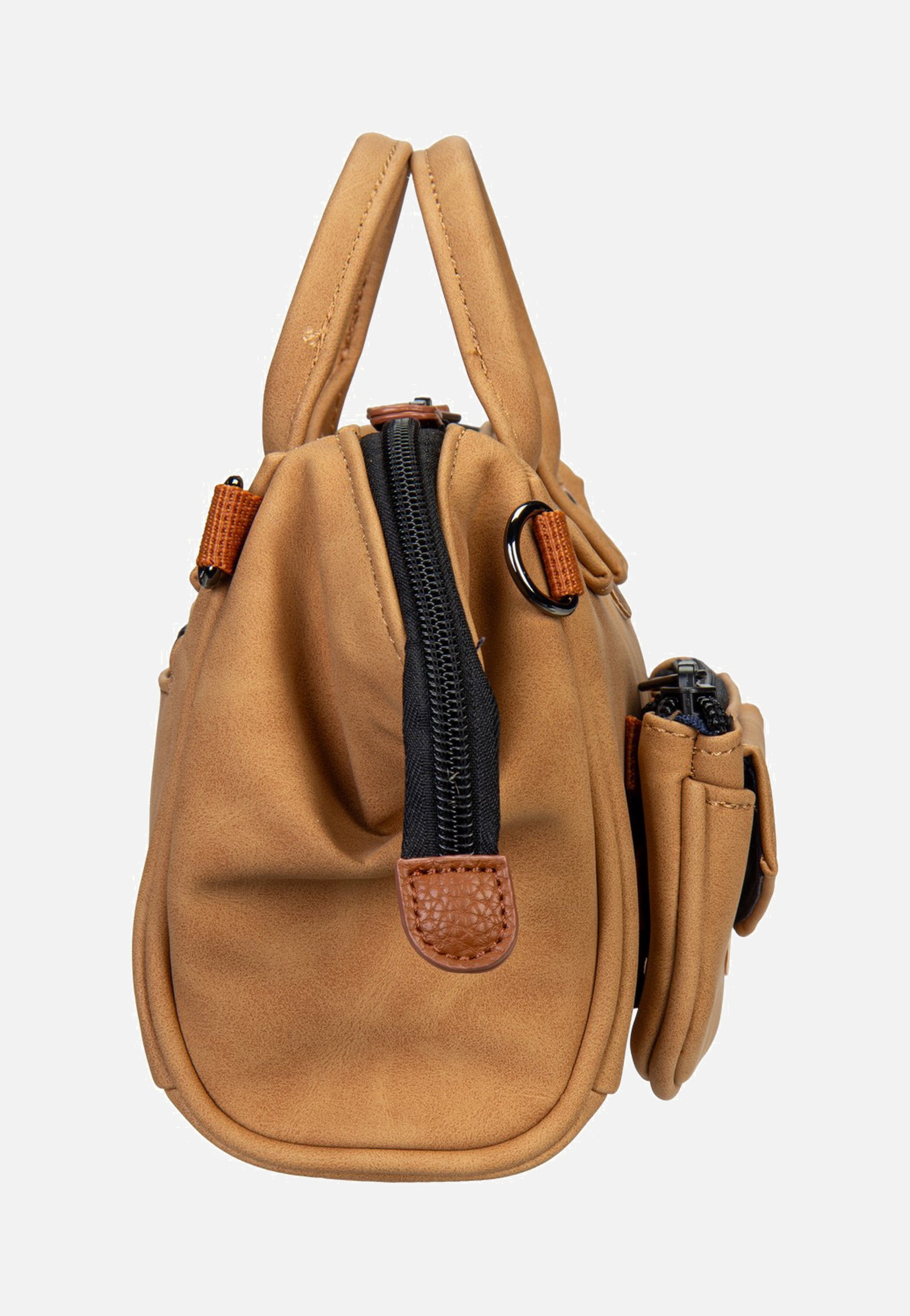 Cabaia Crossbody Vegan Nubuck Small Moscow Handvat tas