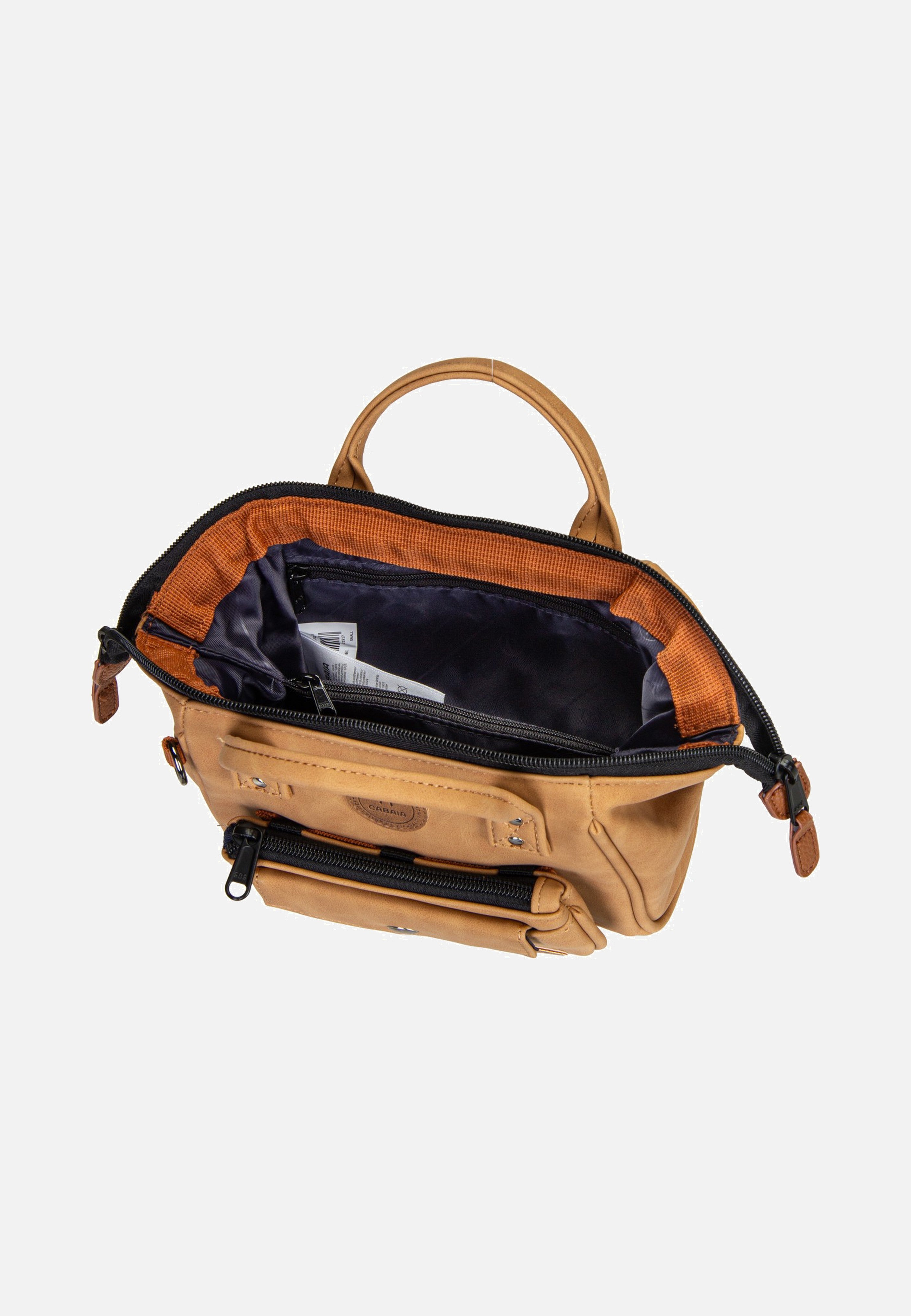 Cabaia Crossbody Vegan Nubuck Small Moscow Handvat tas