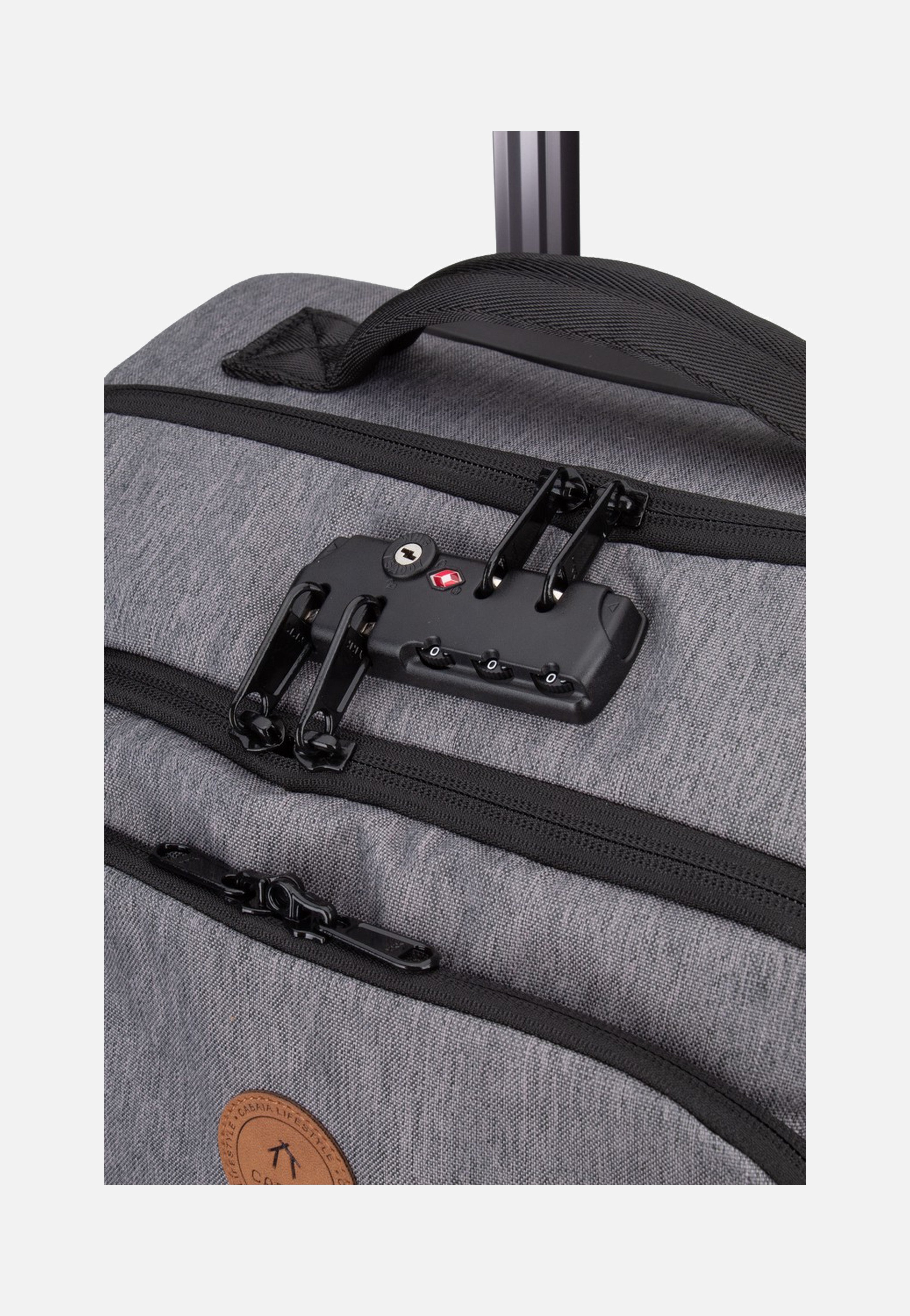 Cabaia Soft Suitcase 4 Wheels Small Getaria Suitcase