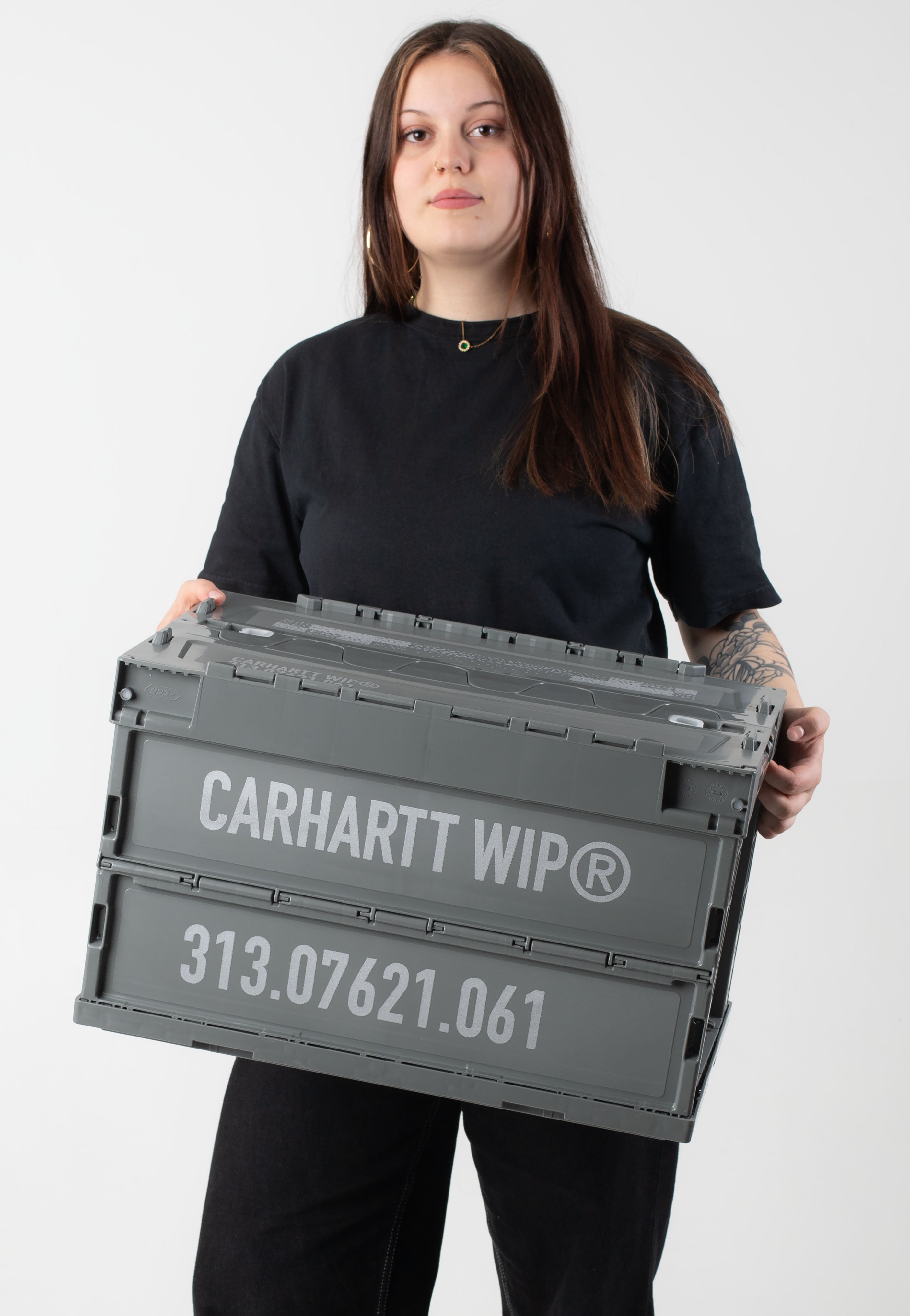 Carhartt WIP - Tour Foldable Smoke Green/Reflective - Box | Neutral-Image