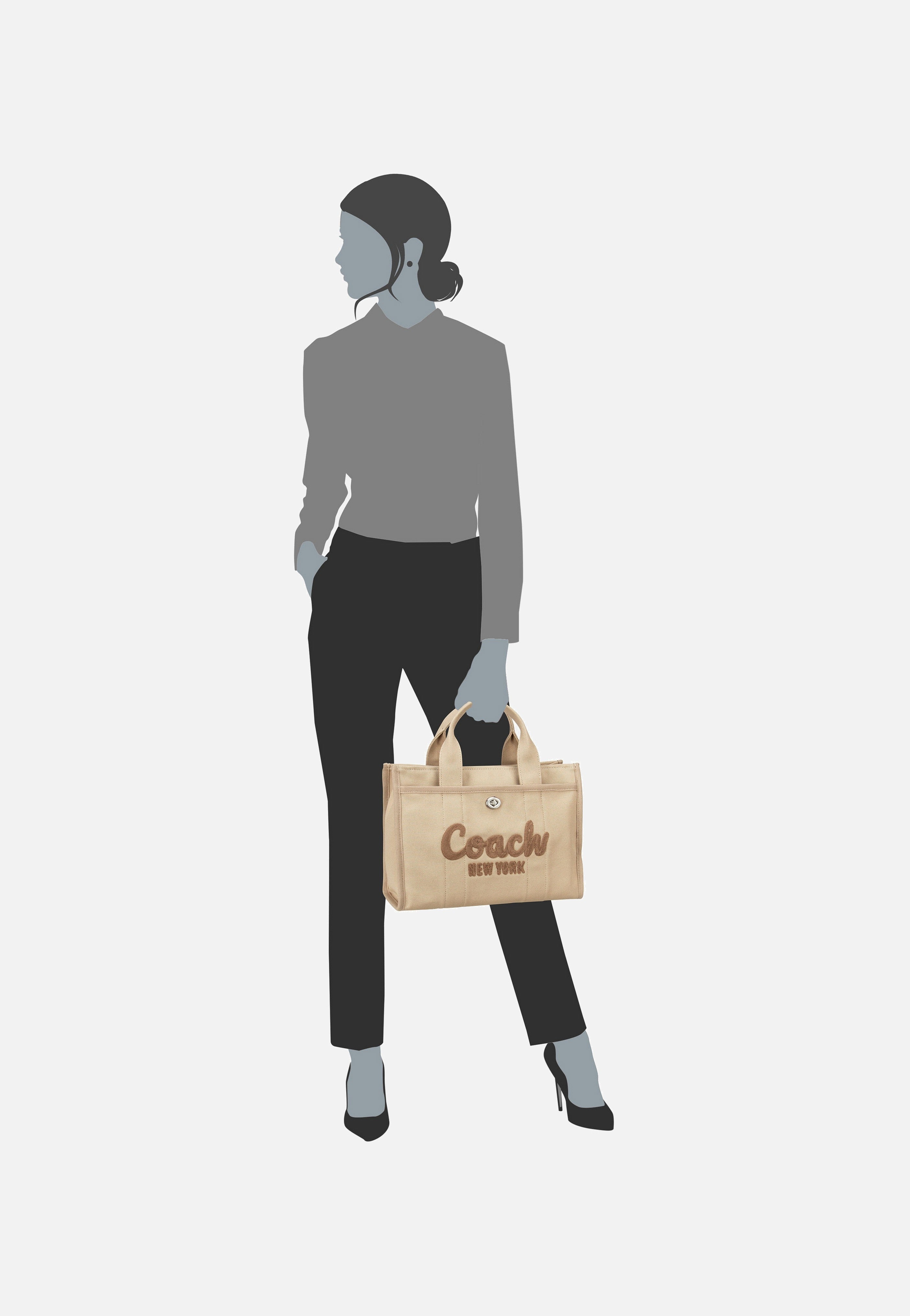 COACH - Cargo CP158 Dark Natural - Tote Bag | Women-Image