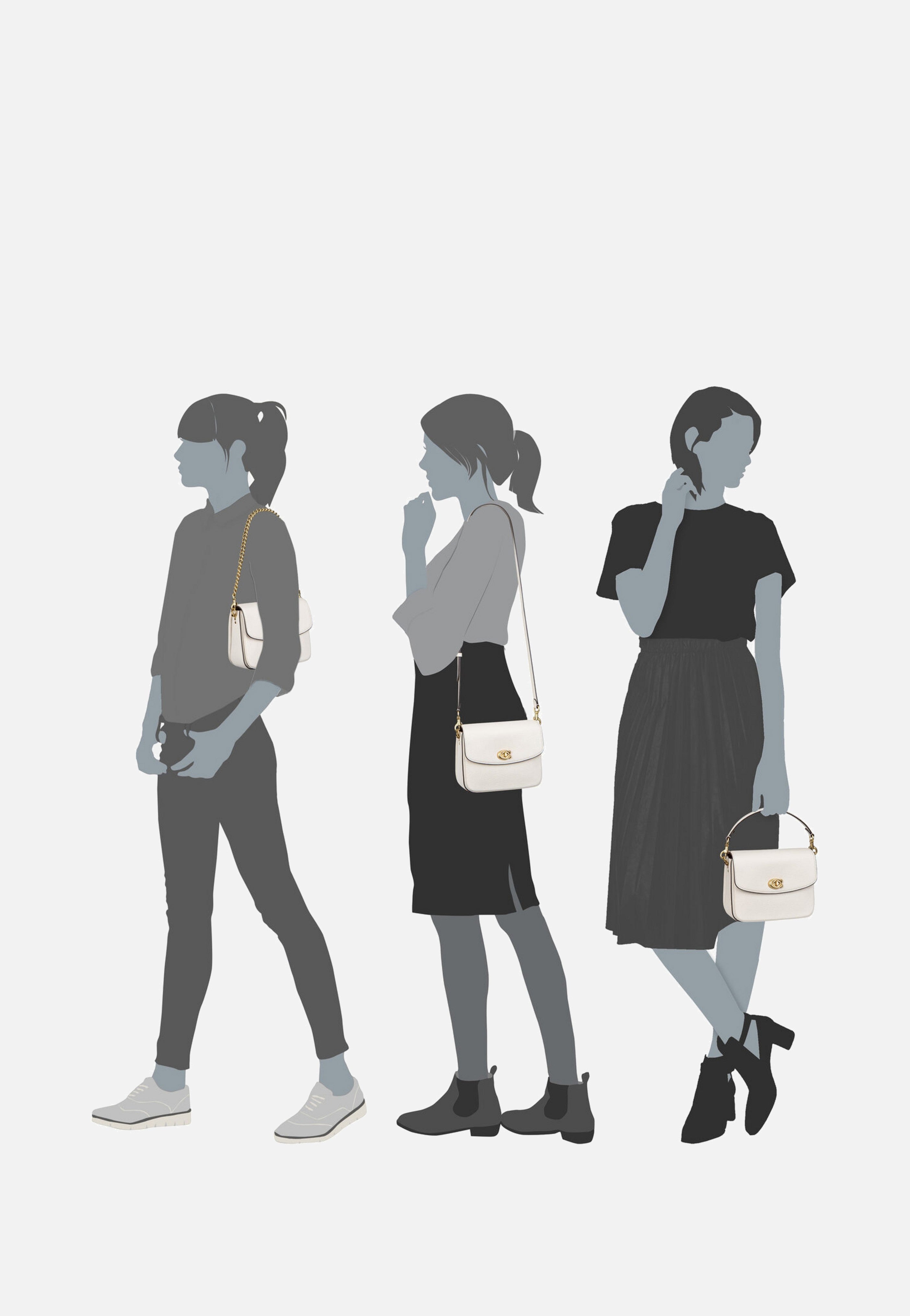 COACH - Cassie CV437 Chalk - Handle Bag | Women-Image