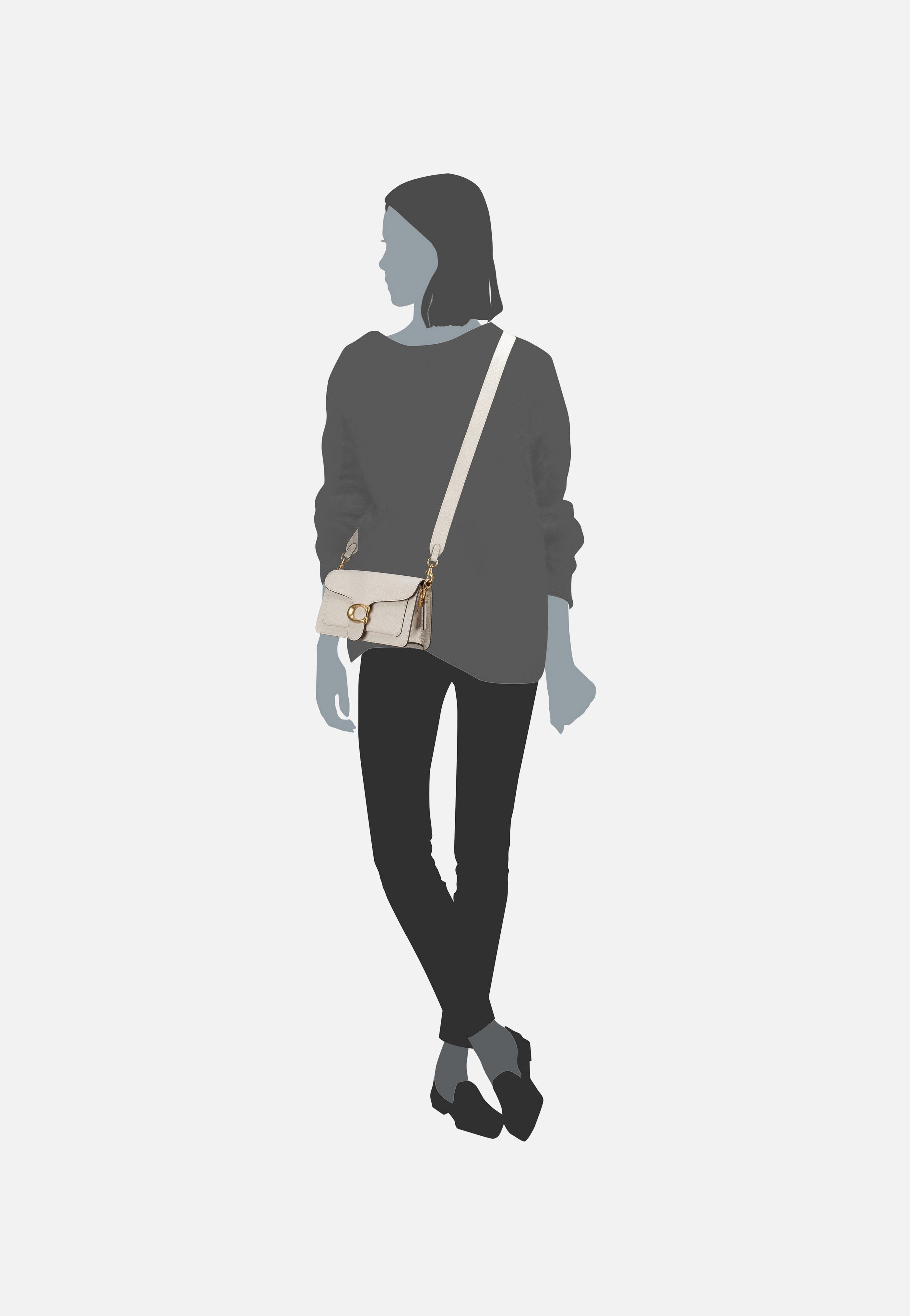 COACH - Tabby CH857 Shoulder 26 Pebble Chalk - Shoulder Bag | Women-Image