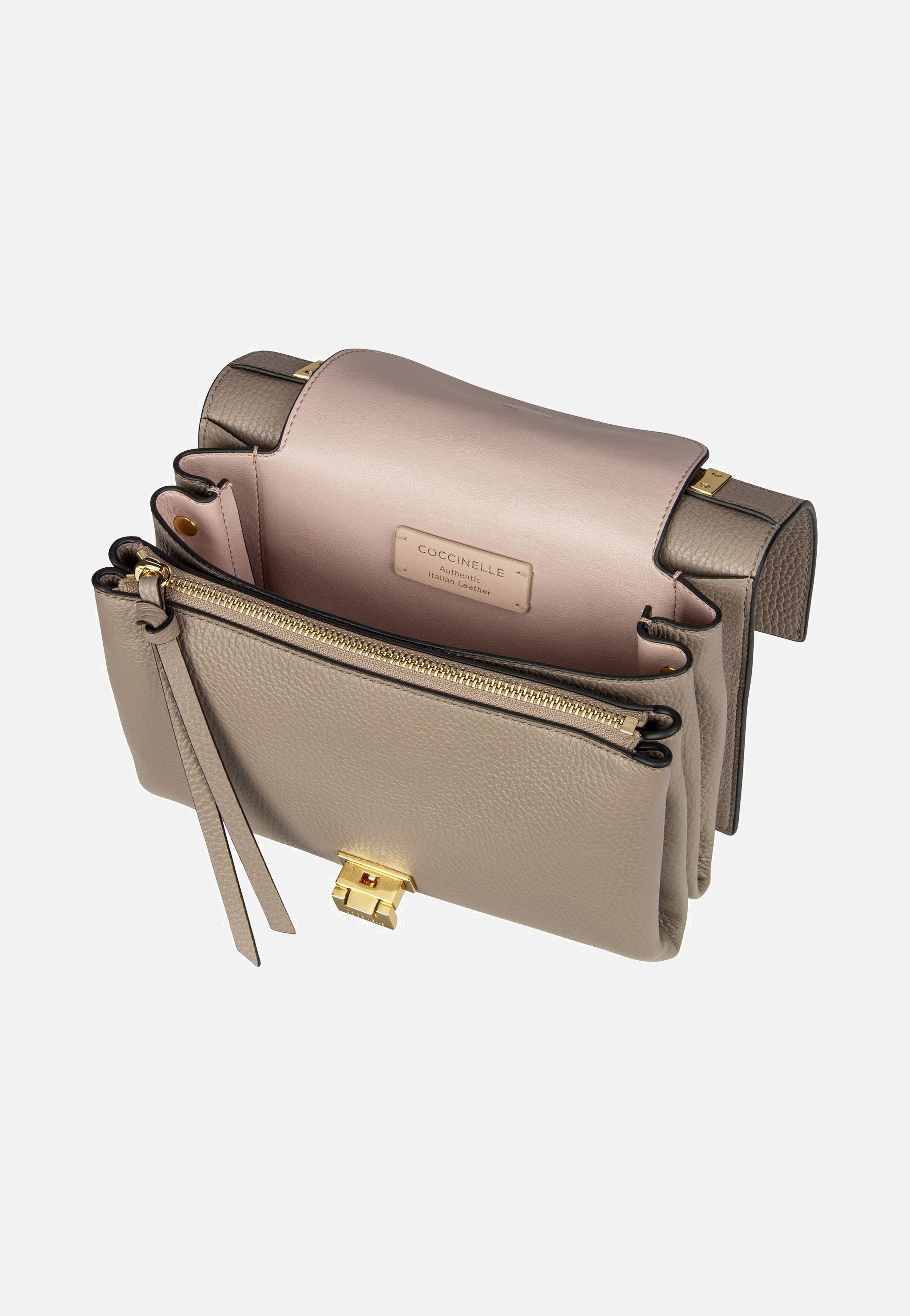 Coccinelle - Arlettis 1207 Warm Taupe - Shoulder Bag | Women-Image