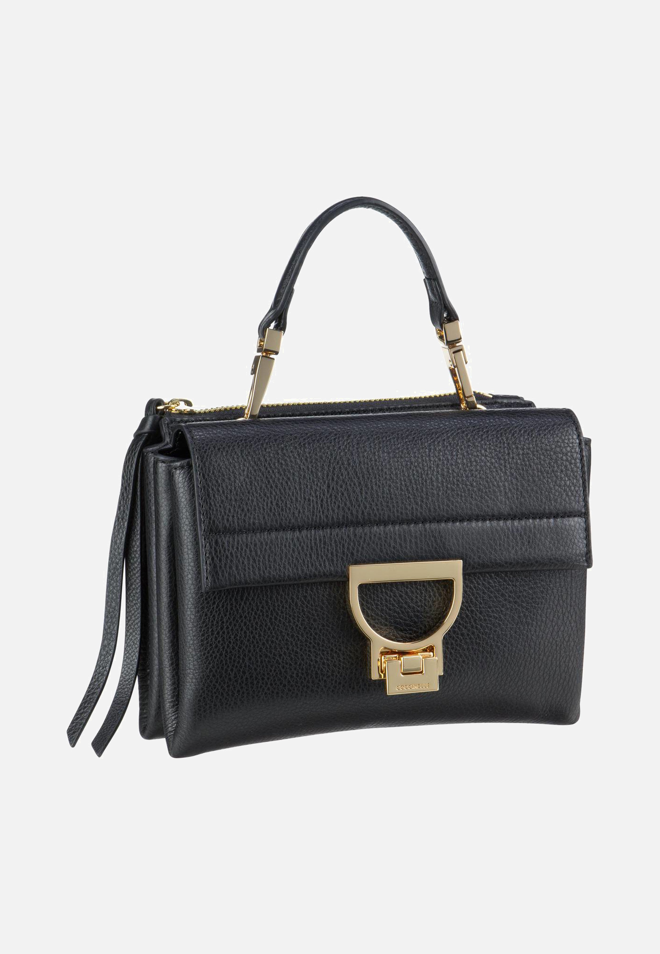 Coccinelle Arlettis 55B7 Noir Handle Bag