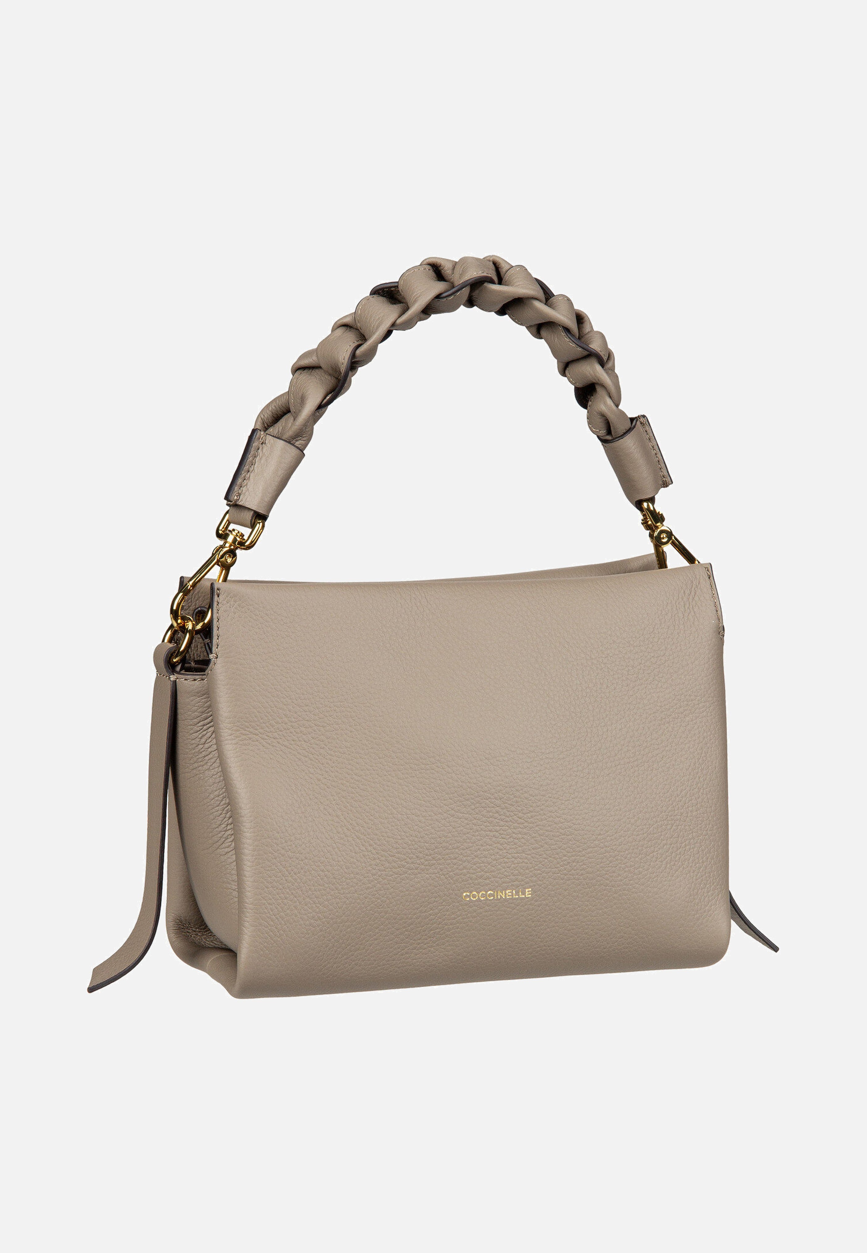 Coccinelle - Boheme Grana Double 5801 Warm Taupe/Rosette - Handle Bag | Women-Image