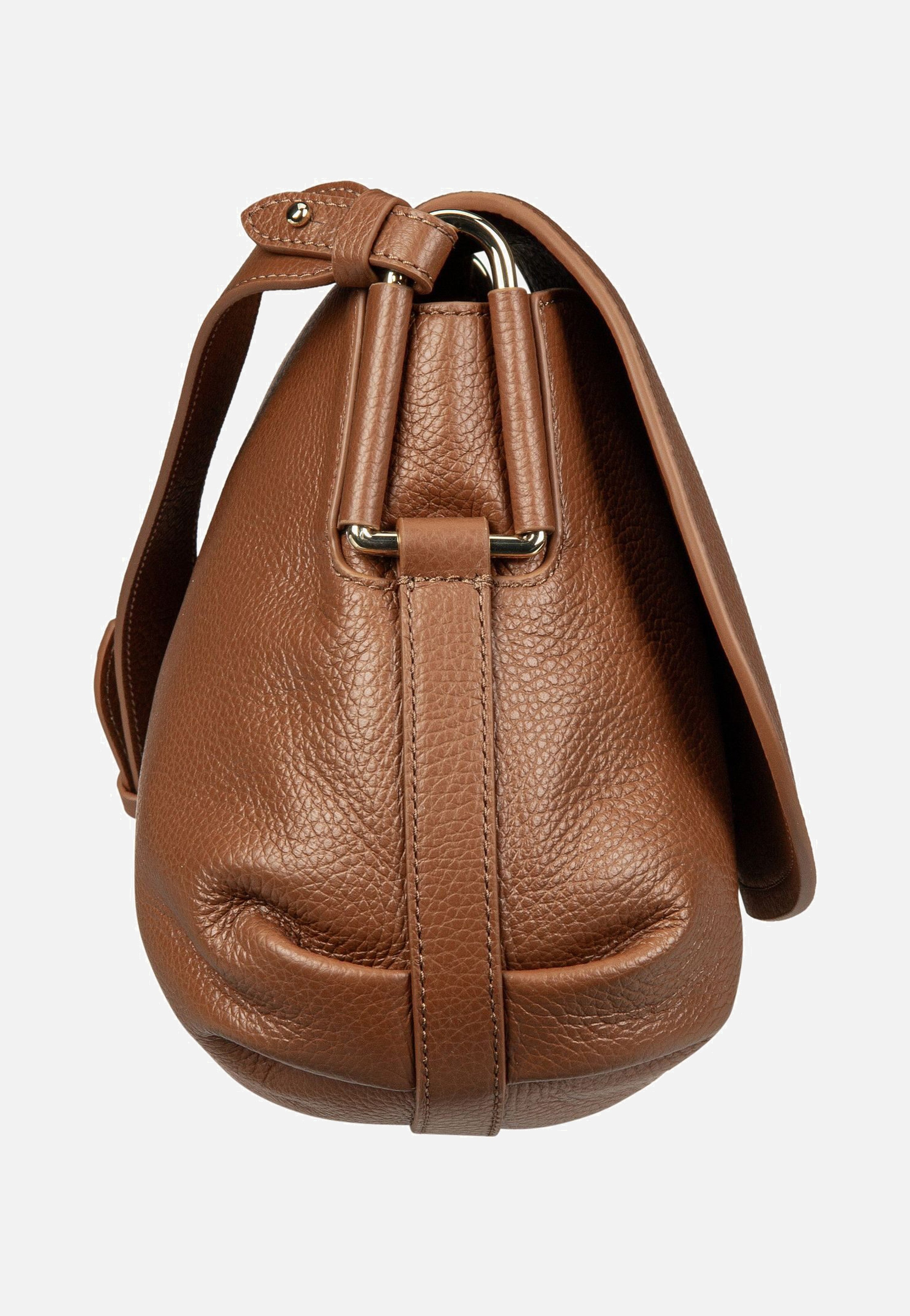 Coccinelle Coccinellerebekka 1501 Cognac - Saddle Bag | Sakoi