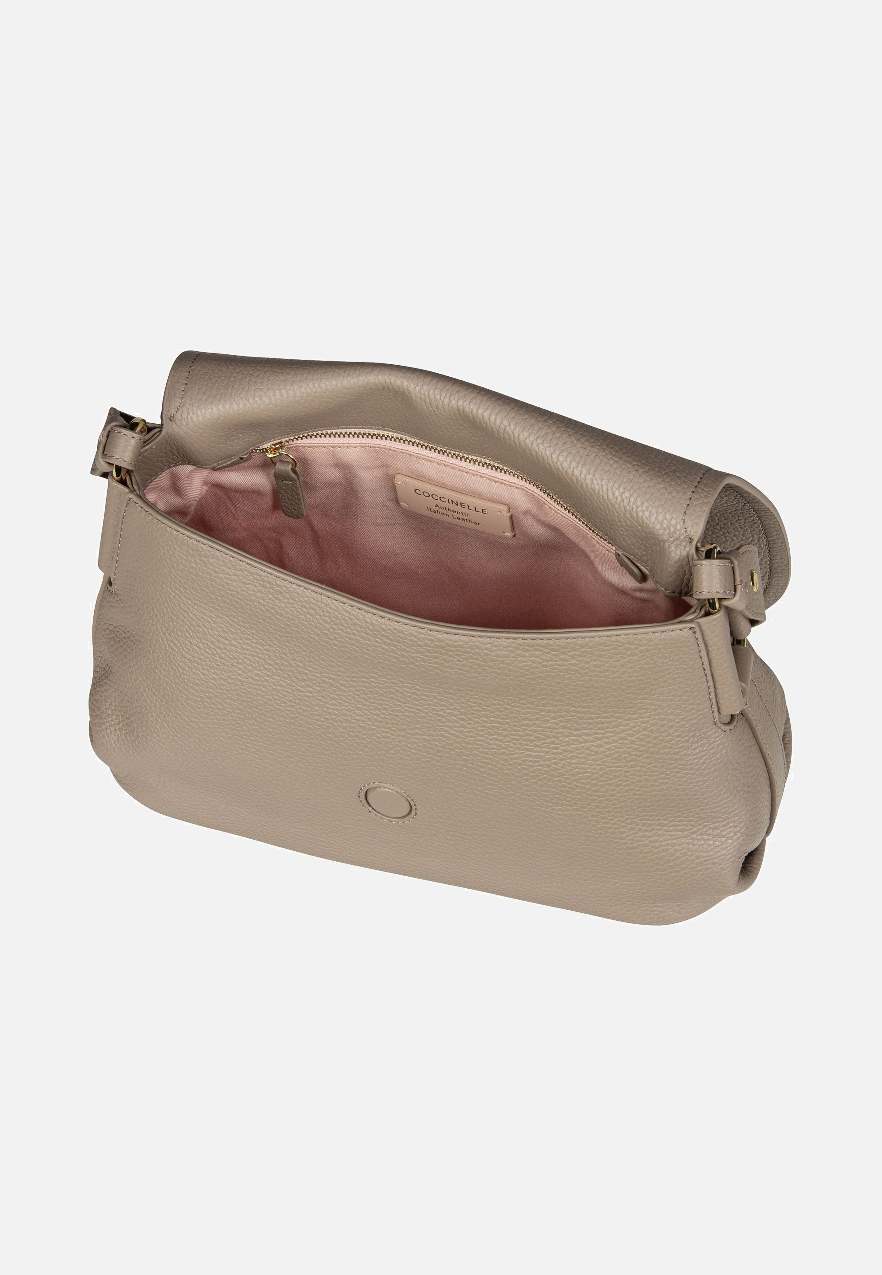 Coccinelle - Coccinellerebekka 1501 Warm Taupe - Saddle Bag | Women-Image