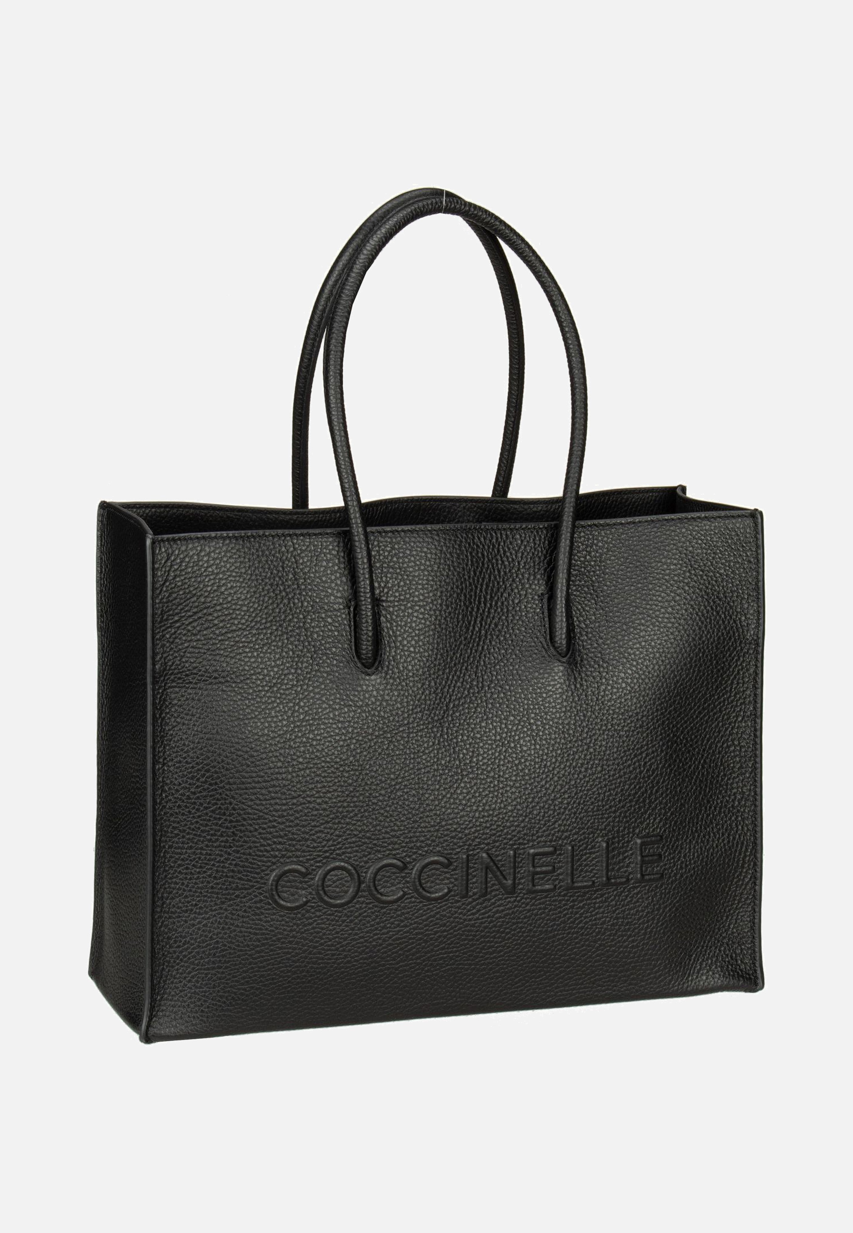 Coccinelle - Myrtha Maxi Log 1802 Noir - Shopper | Women-Image