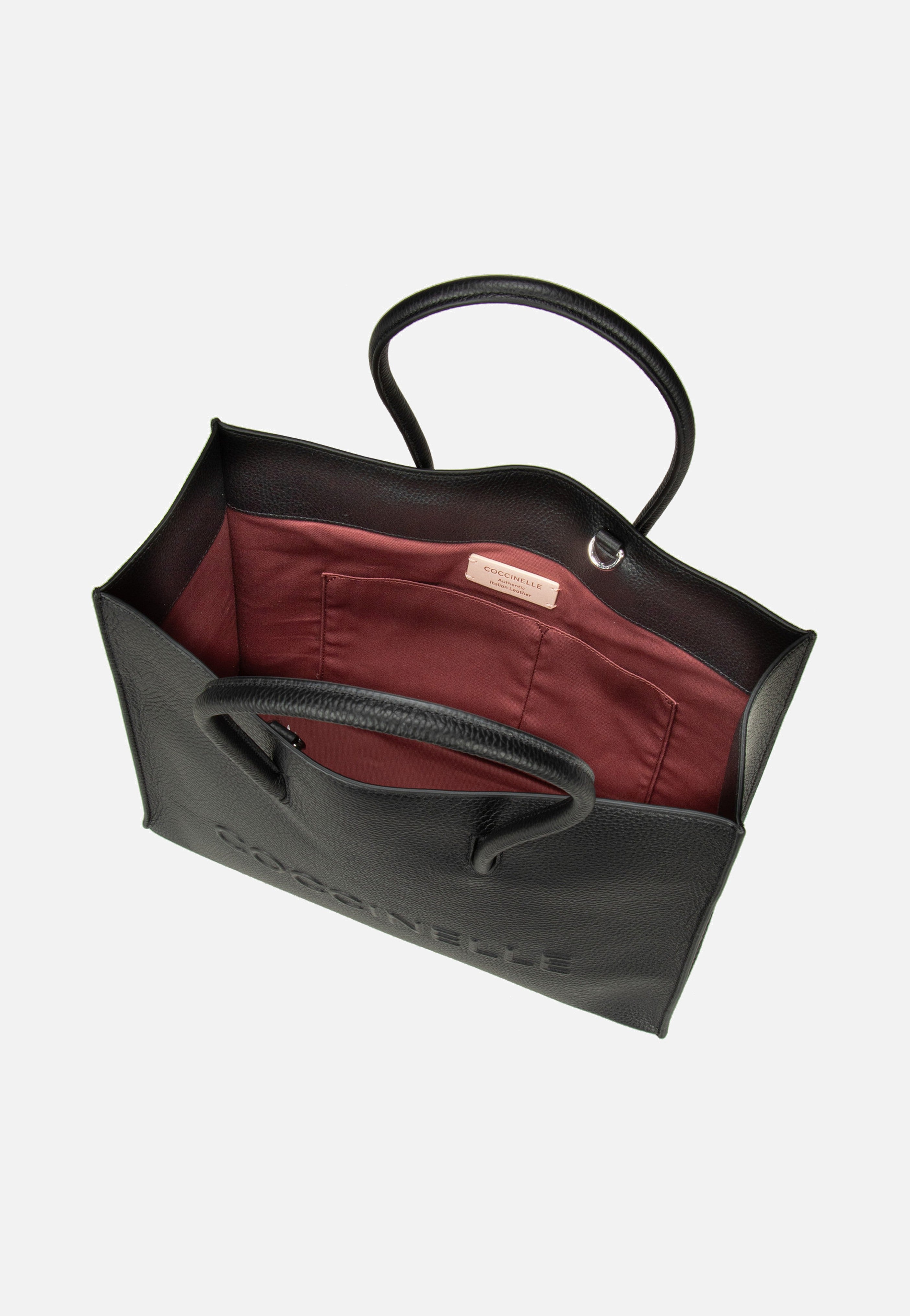 Coccinelle Myrtha Maxi Log 1802 Noir Shopper